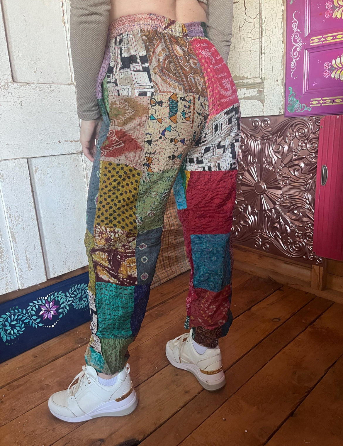 Kantha Patchwork trousers