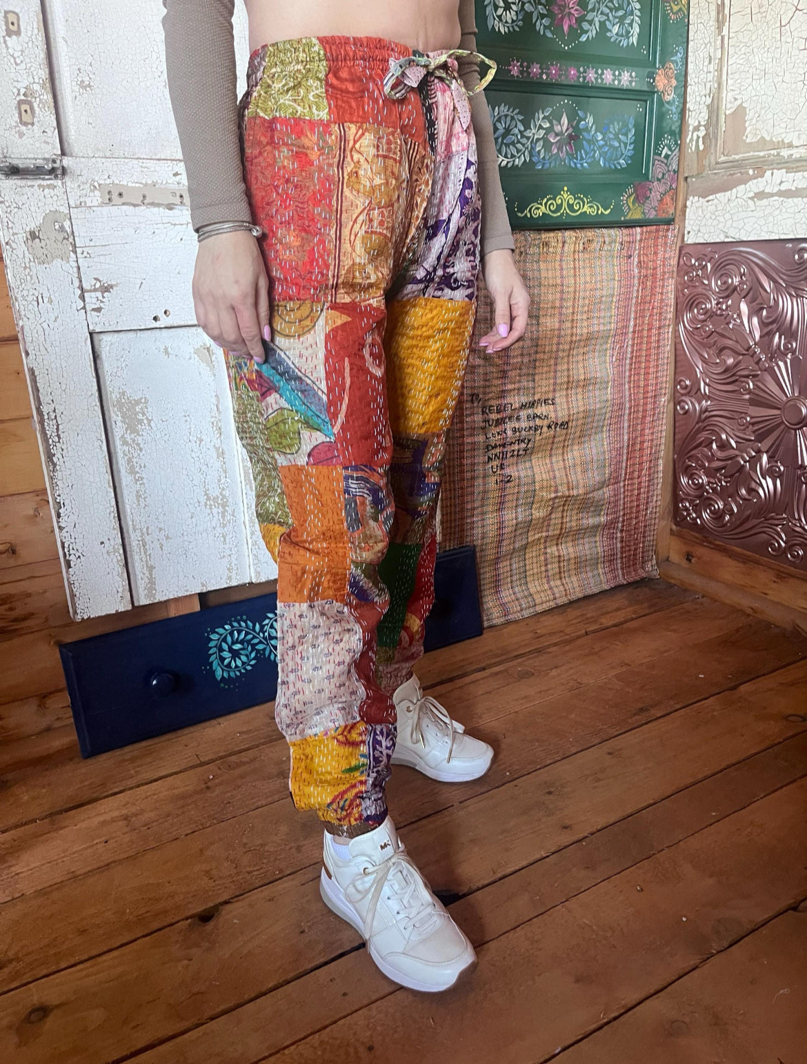 Kantha Patchwork trousers