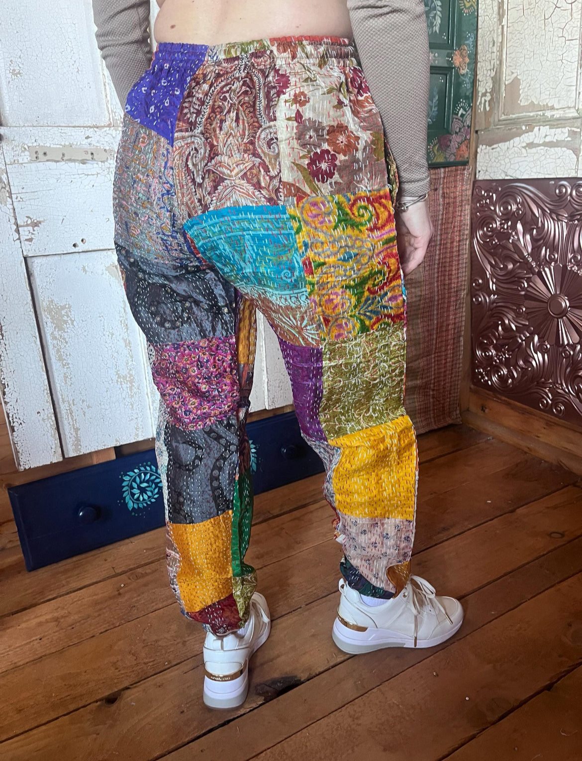 Kantha Patchwork trousers