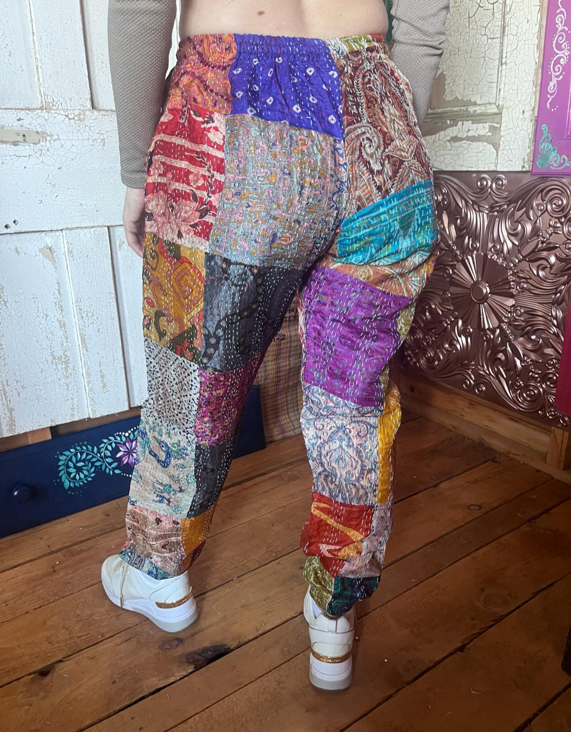 Kantha Patchwork trousers