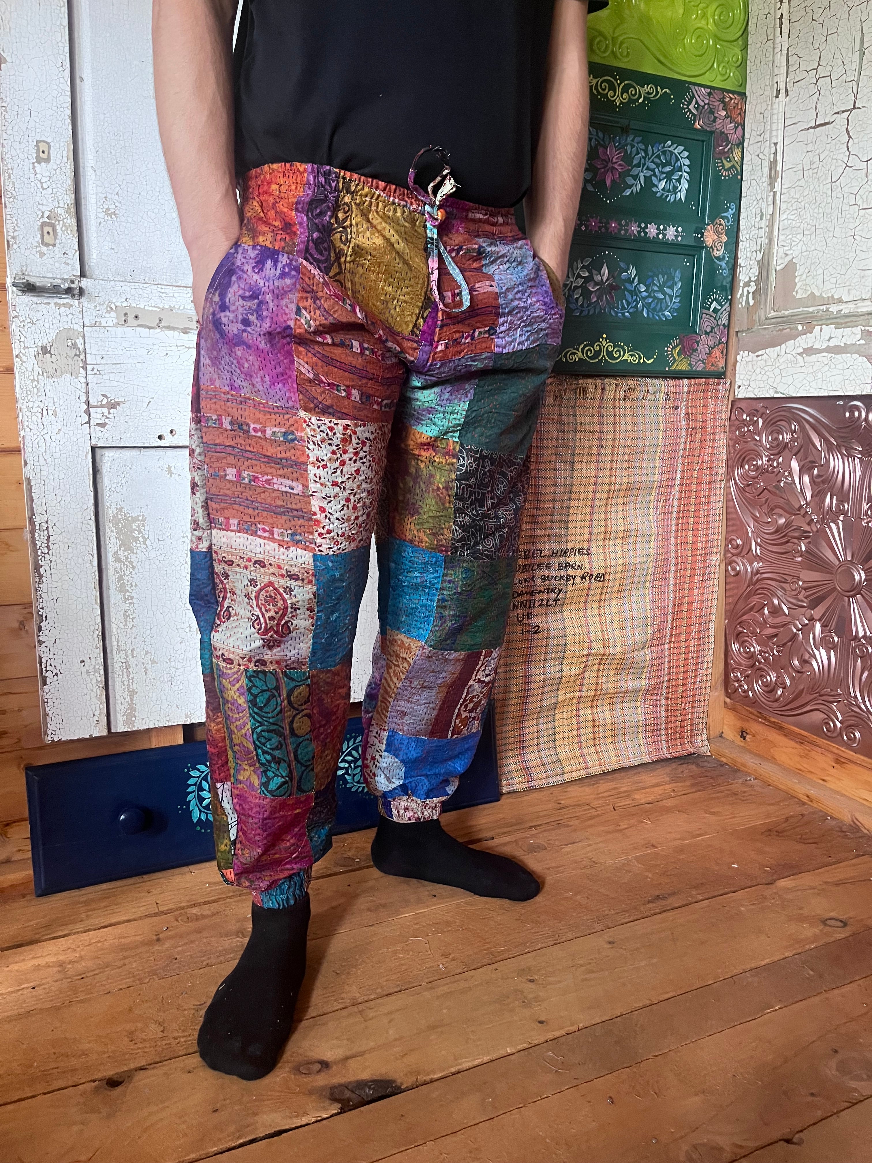 Kantha Patchwork trousers