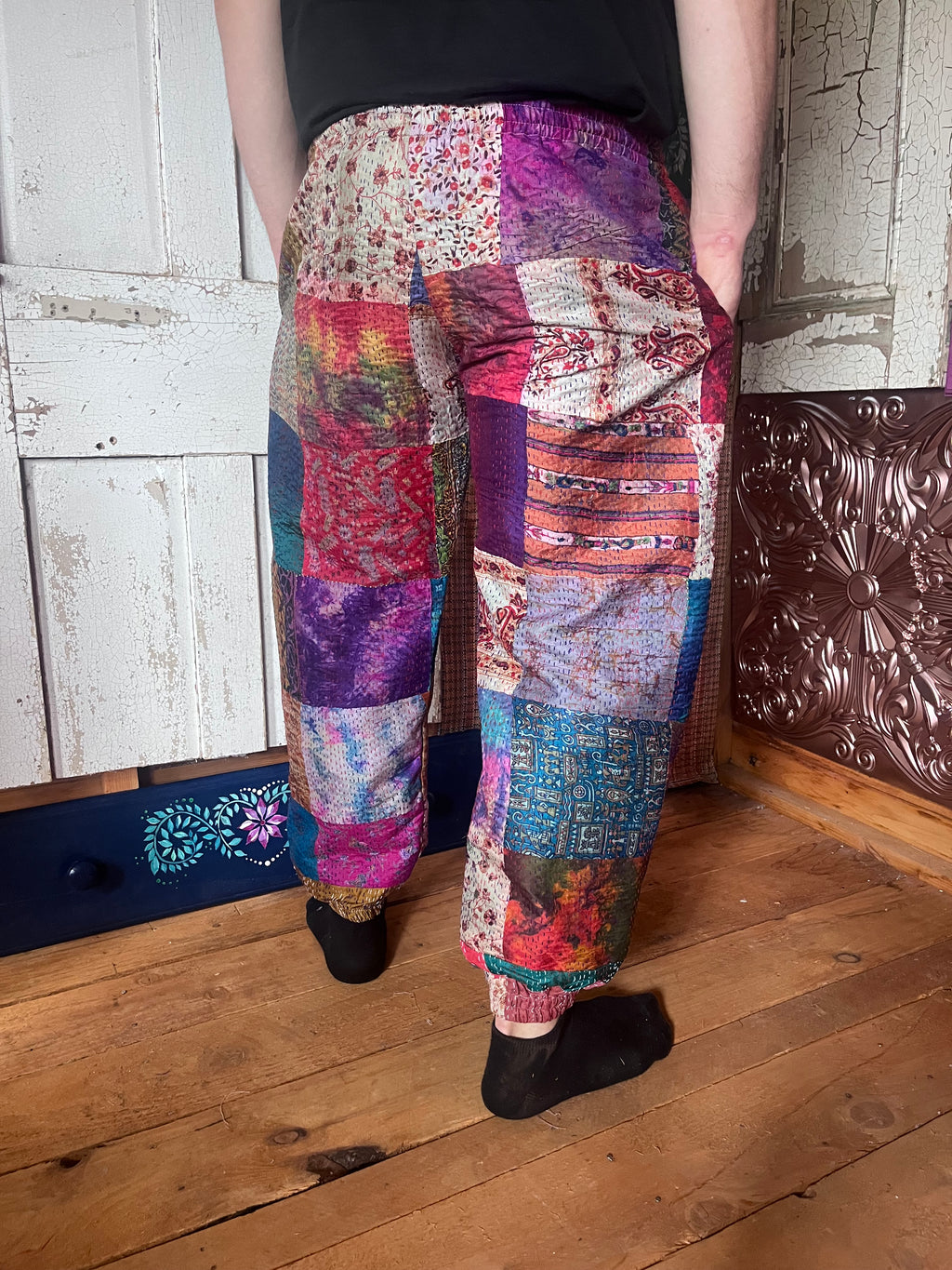 Kantha Patchwork trousers