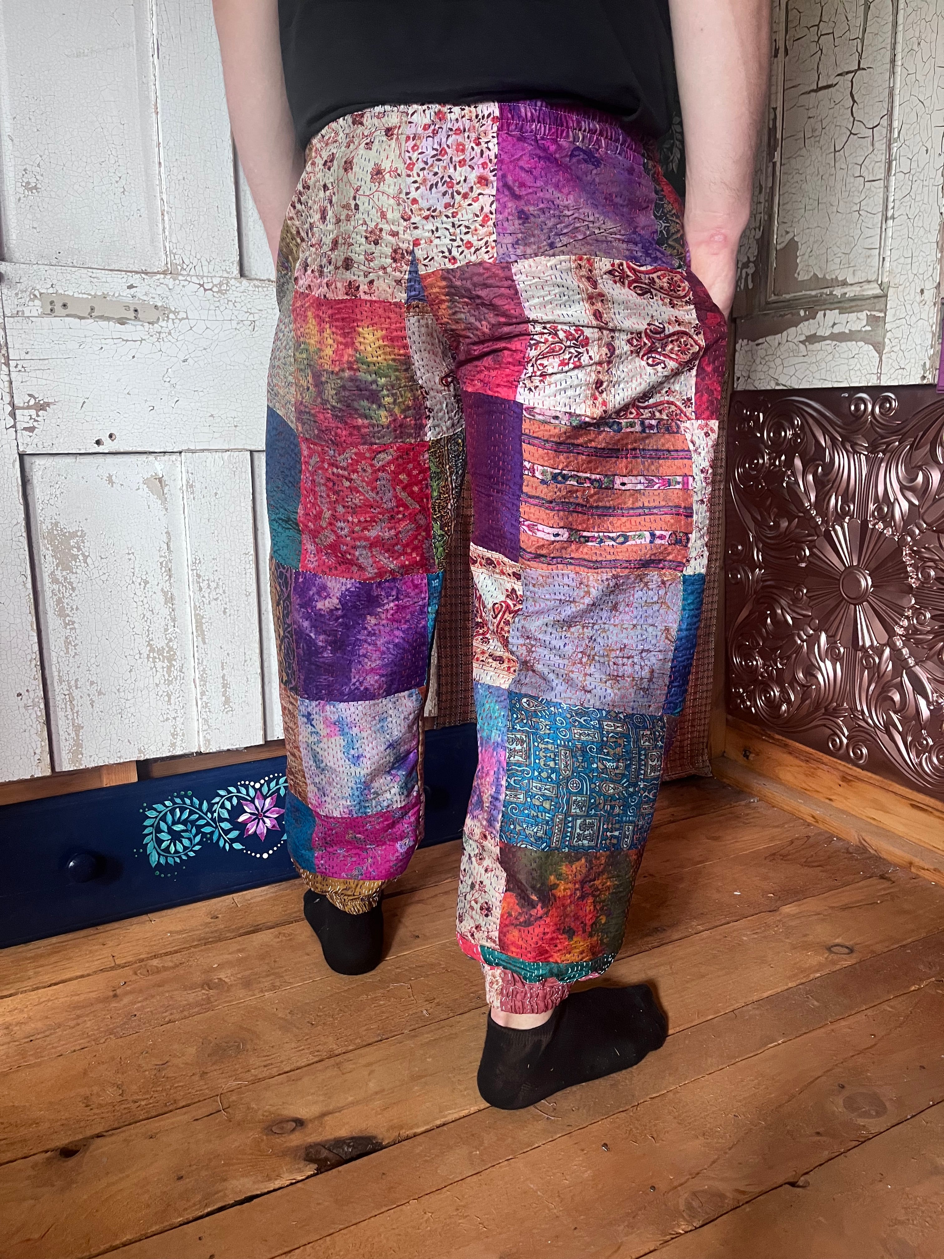 Kantha Patchwork trousers