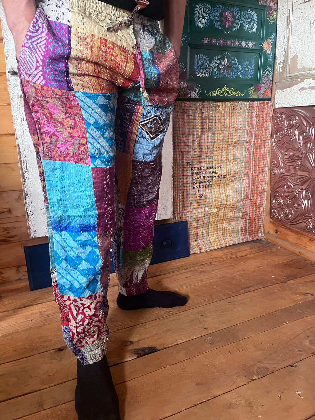 Kantha Patchwork trousers