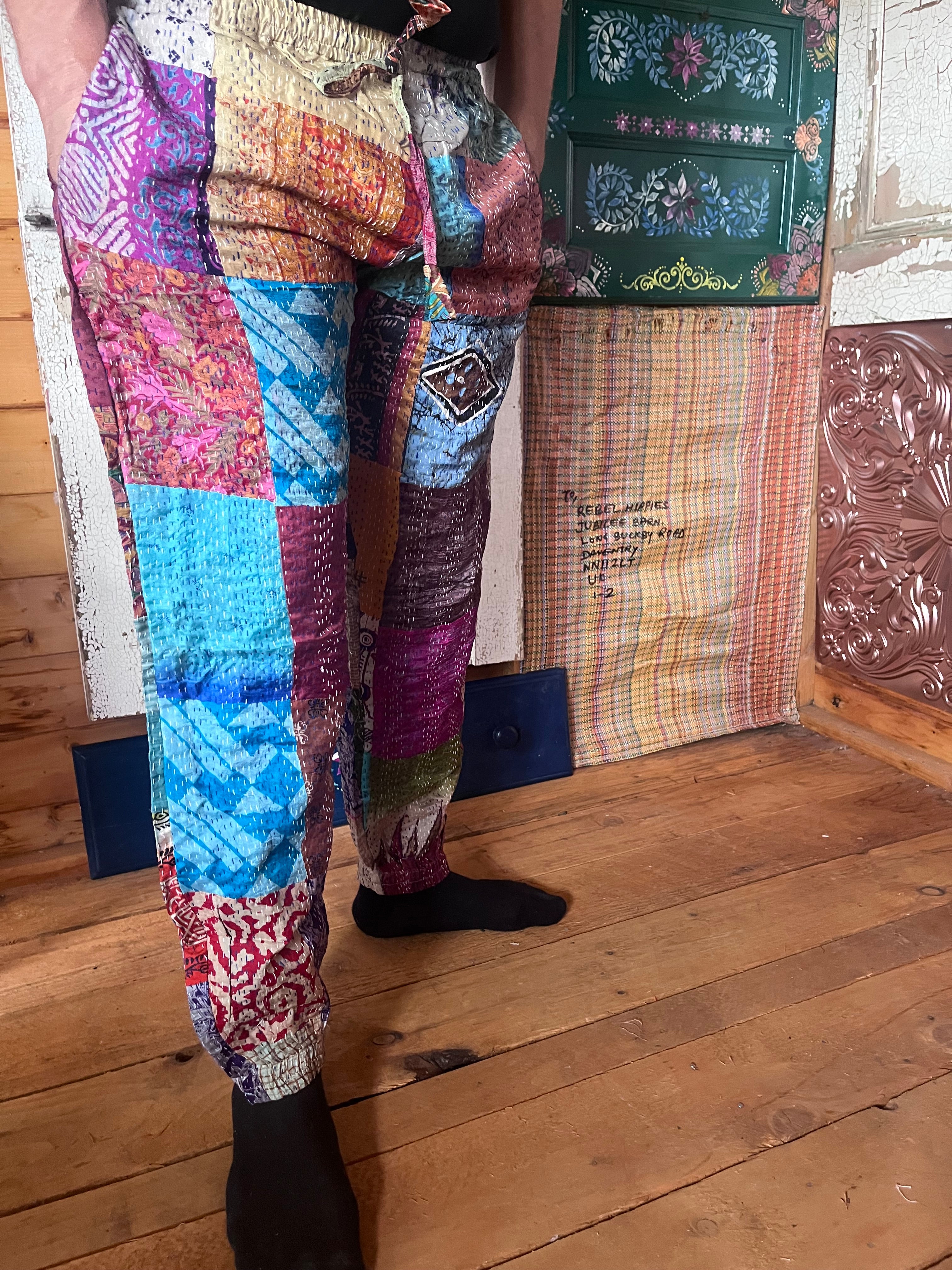 Kantha Patchwork trousers