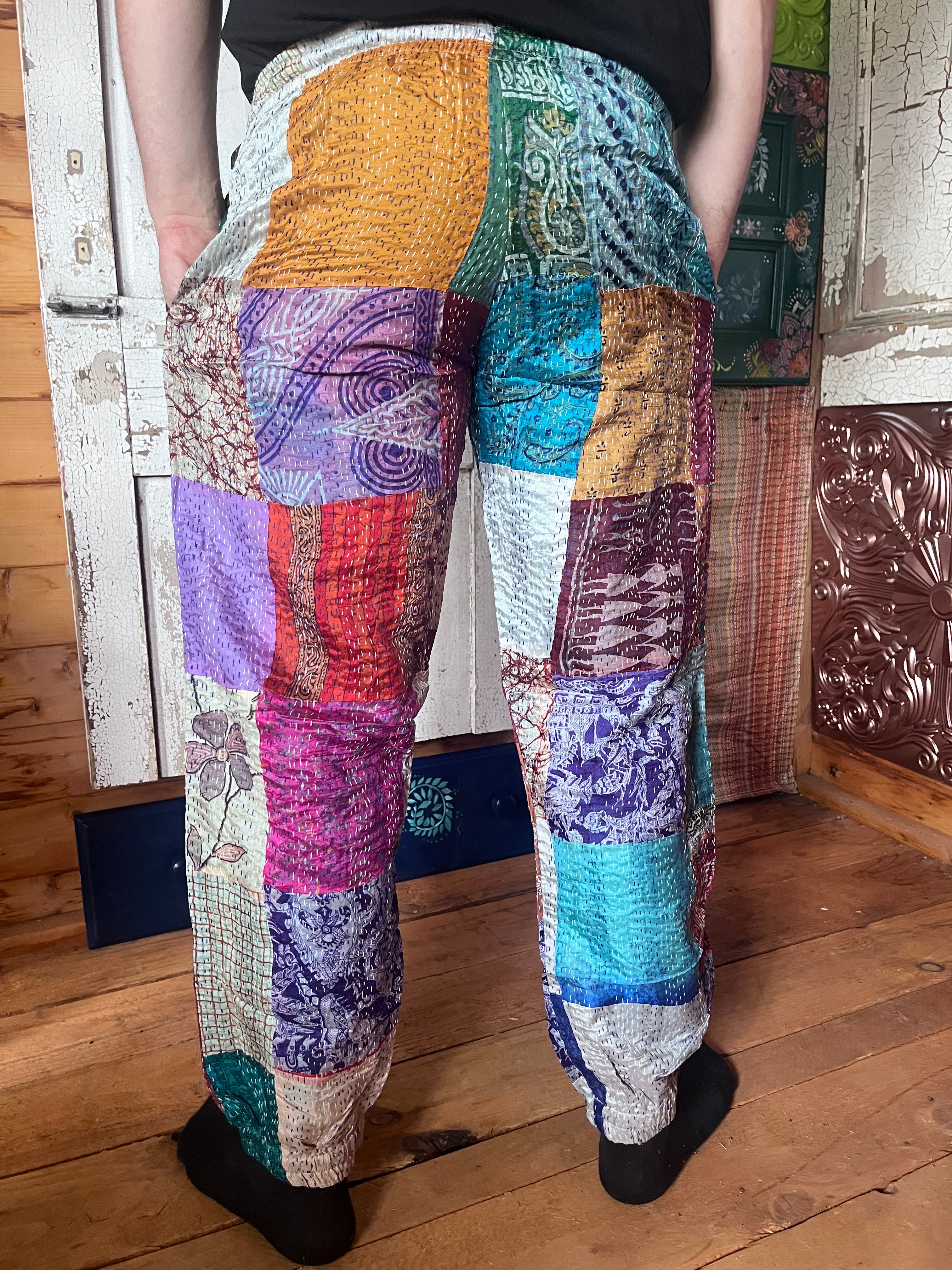Kantha Patchwork trousers