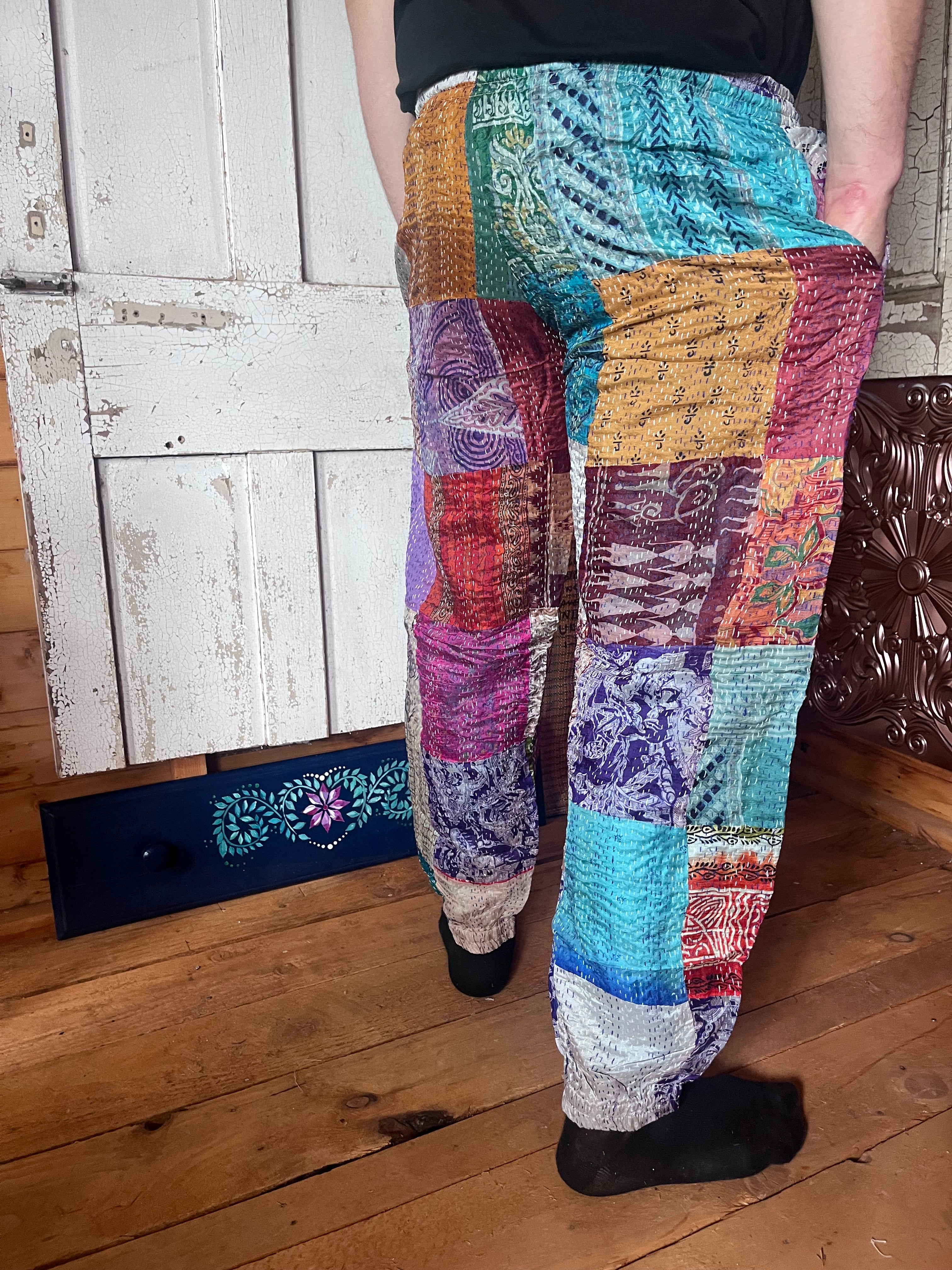 Kantha Patchwork trousers