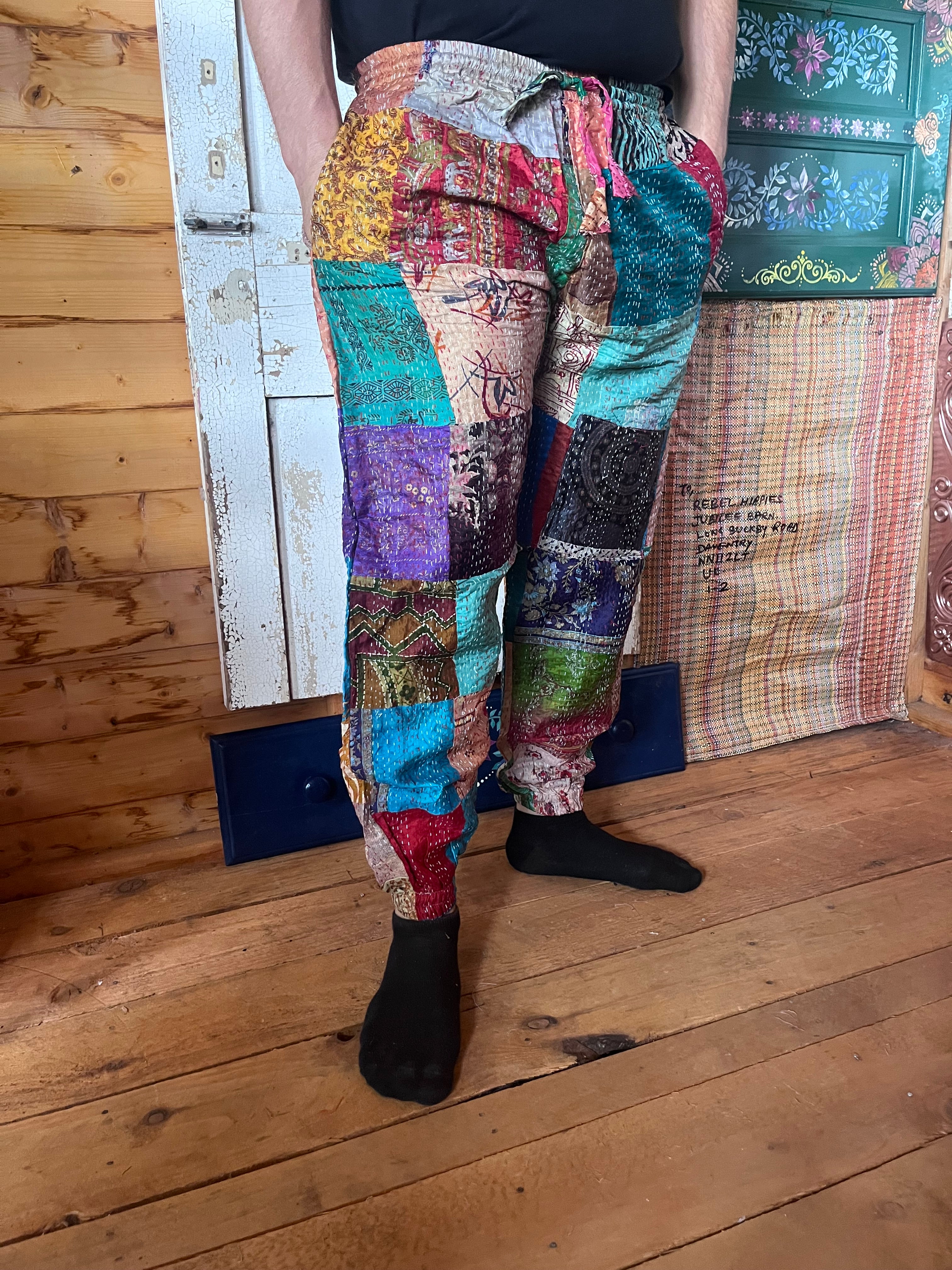 Kantha Patchwork trousers