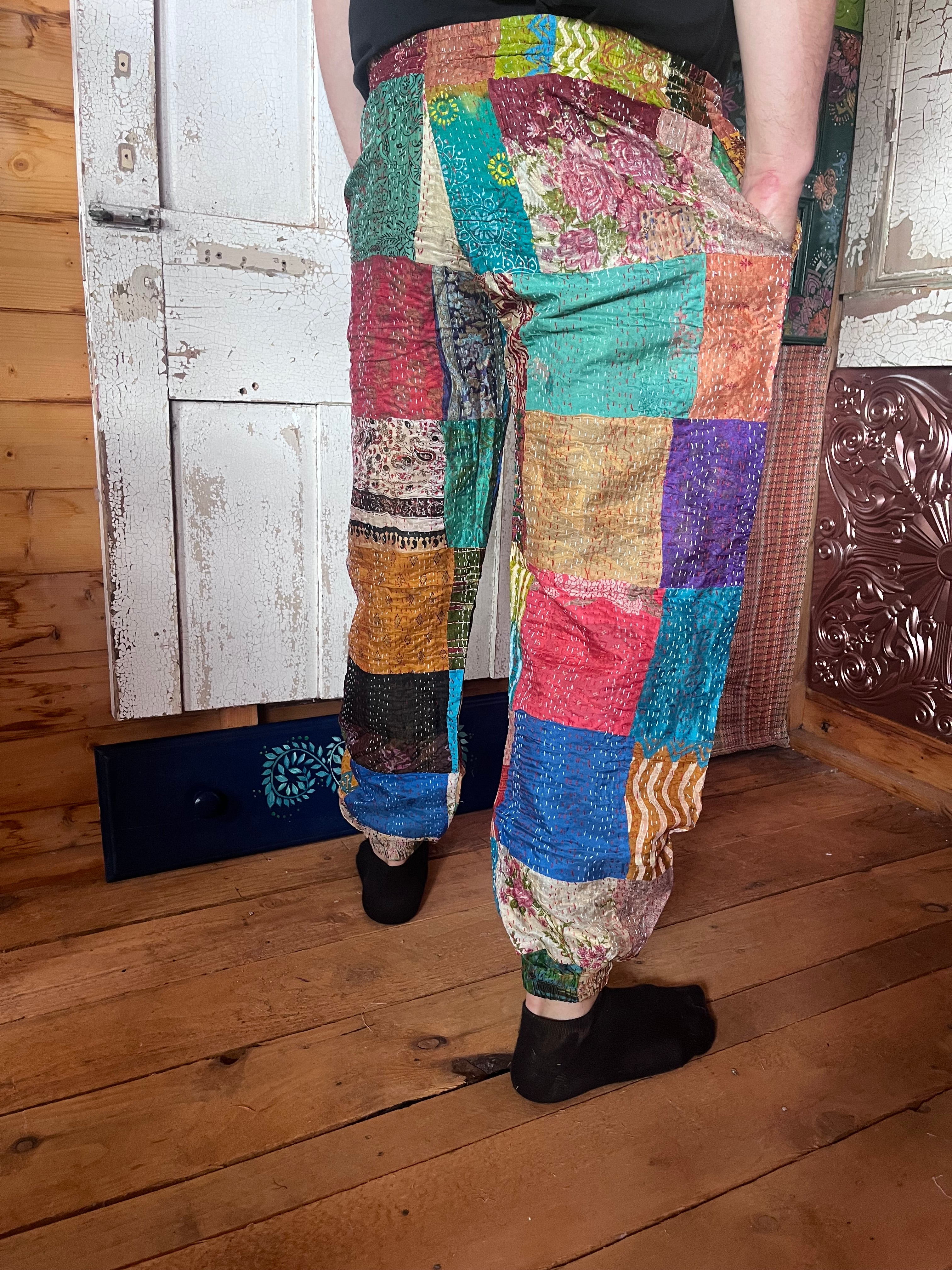 Kantha Patchwork trousers