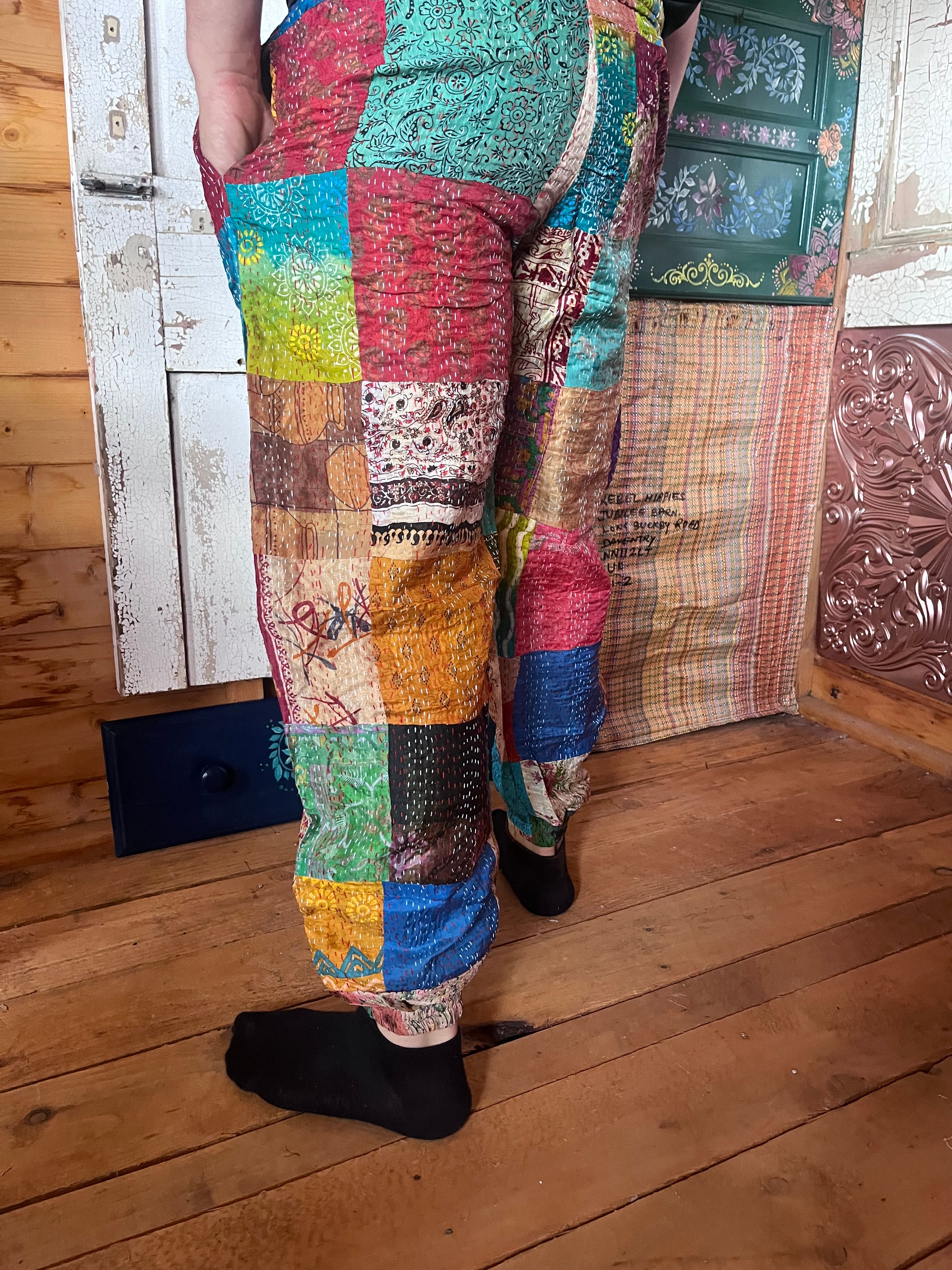 Kantha Patchwork trousers