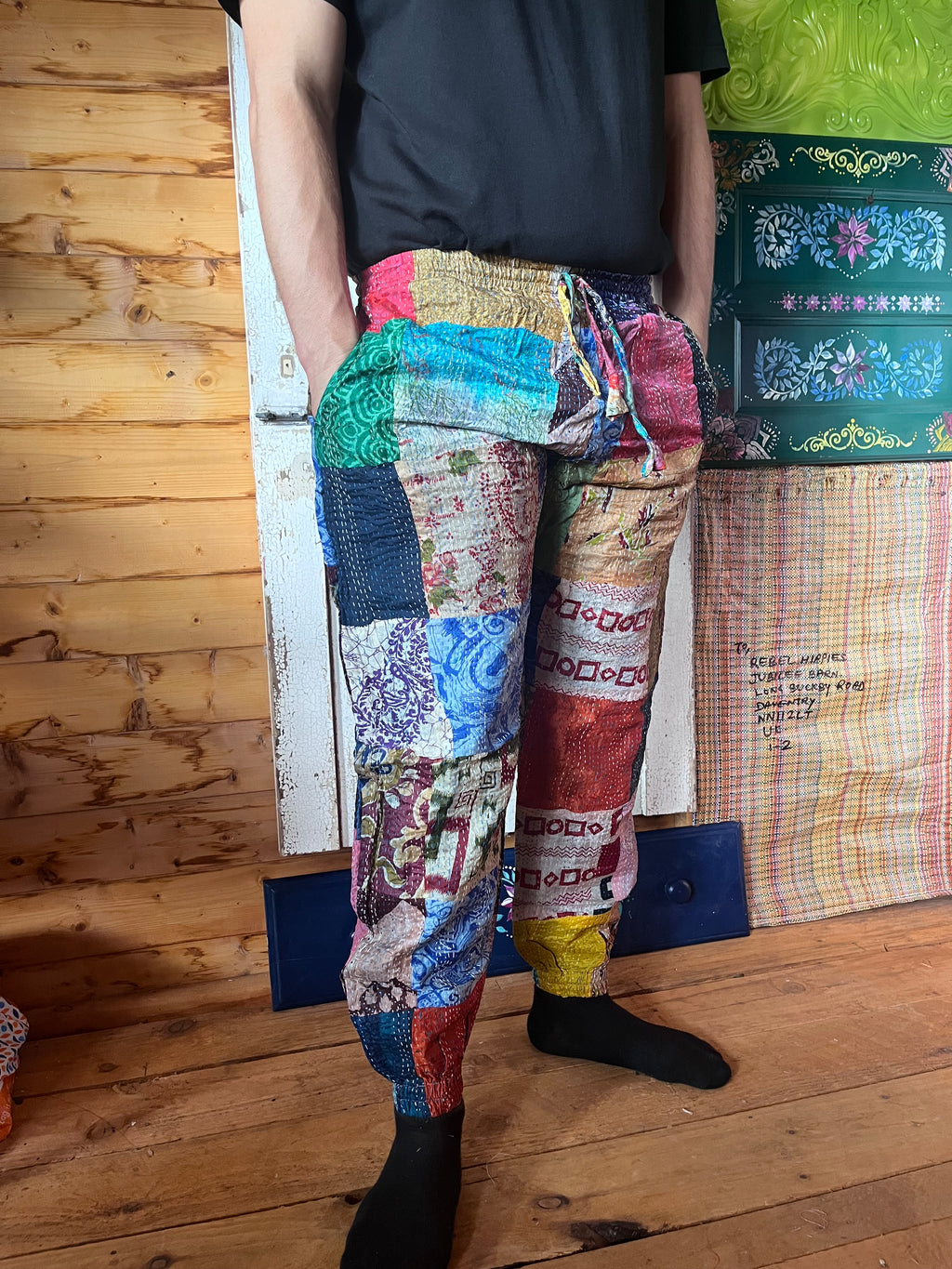 Kantha Patchwork trousers
