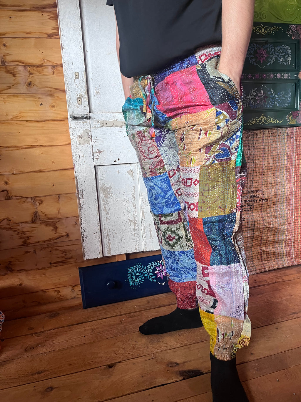 Kantha Patchwork trousers
