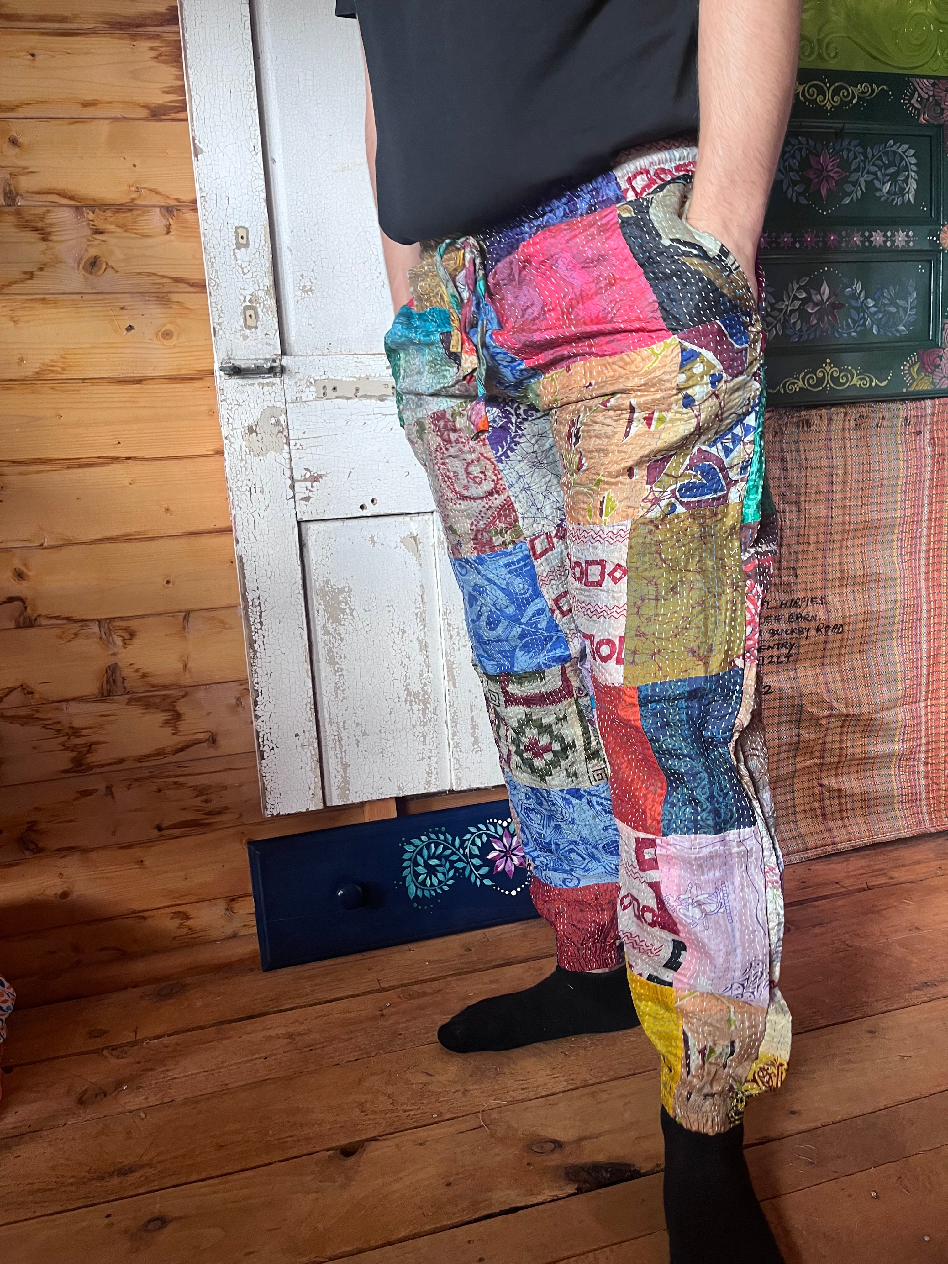 Kantha Patchwork trousers
