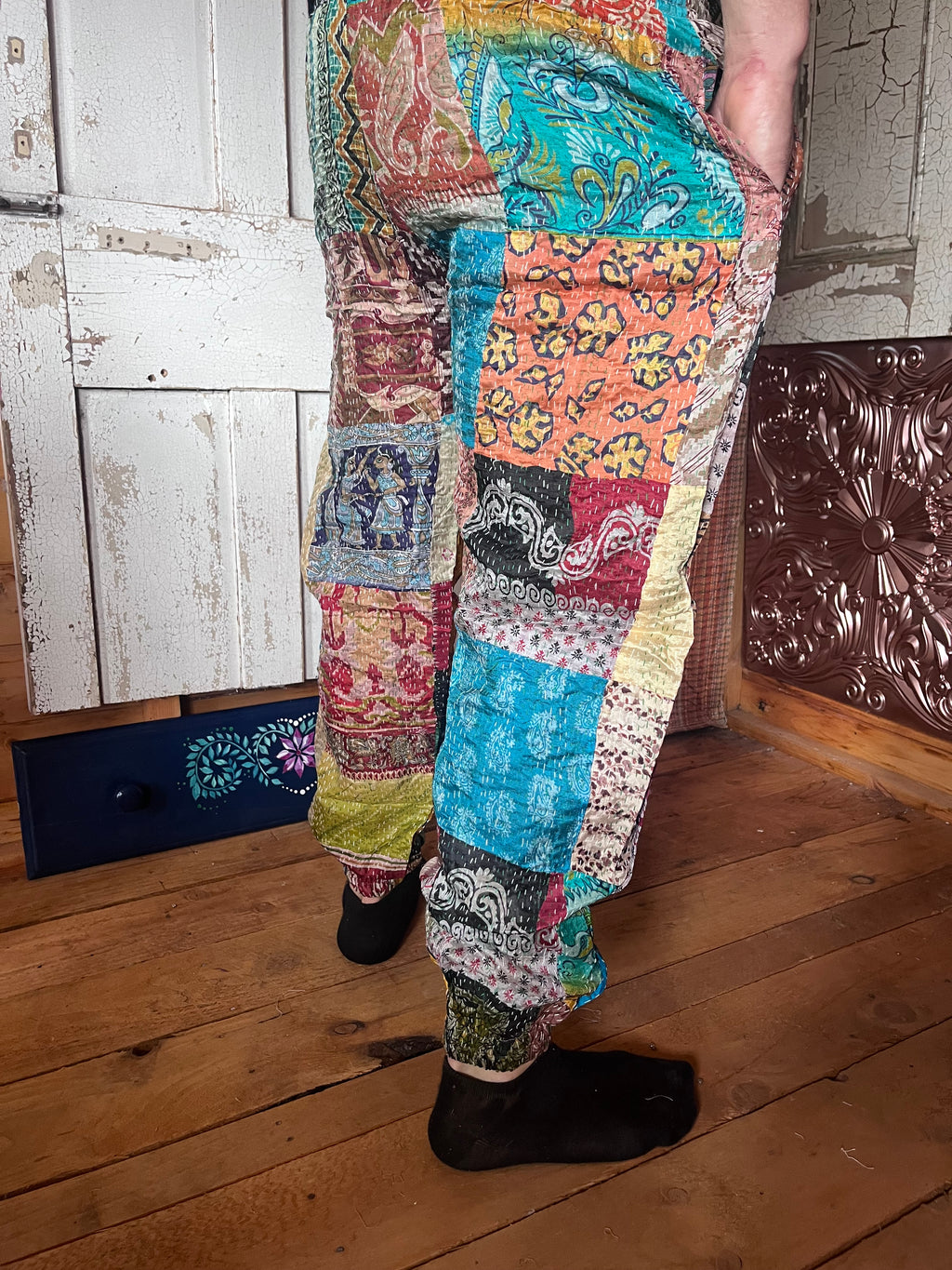 Kantha Patchwork trousers