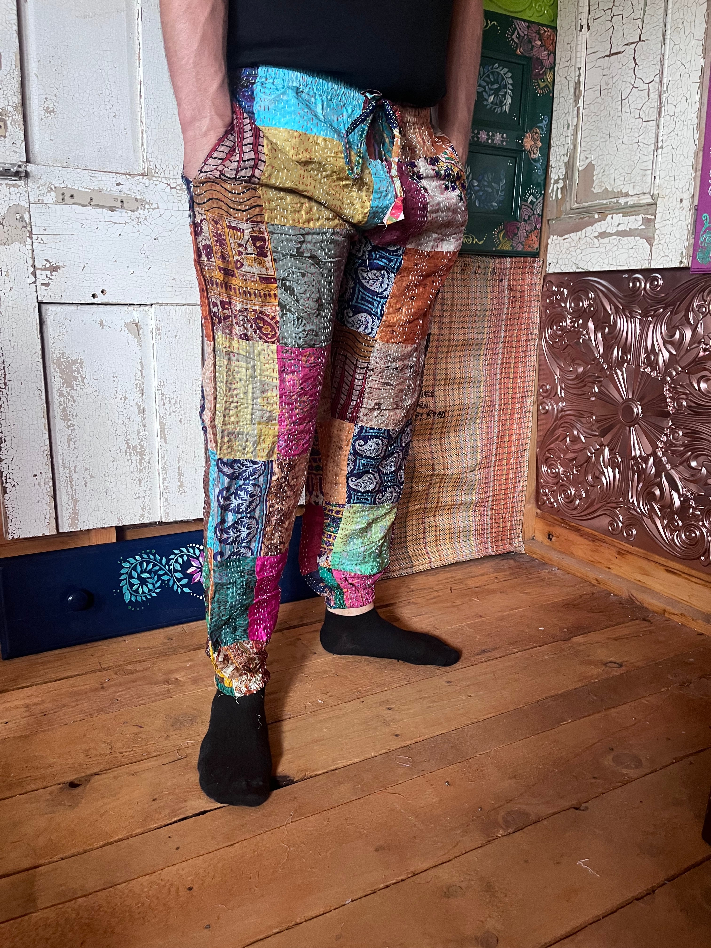 Kantha Patchwork trousers
