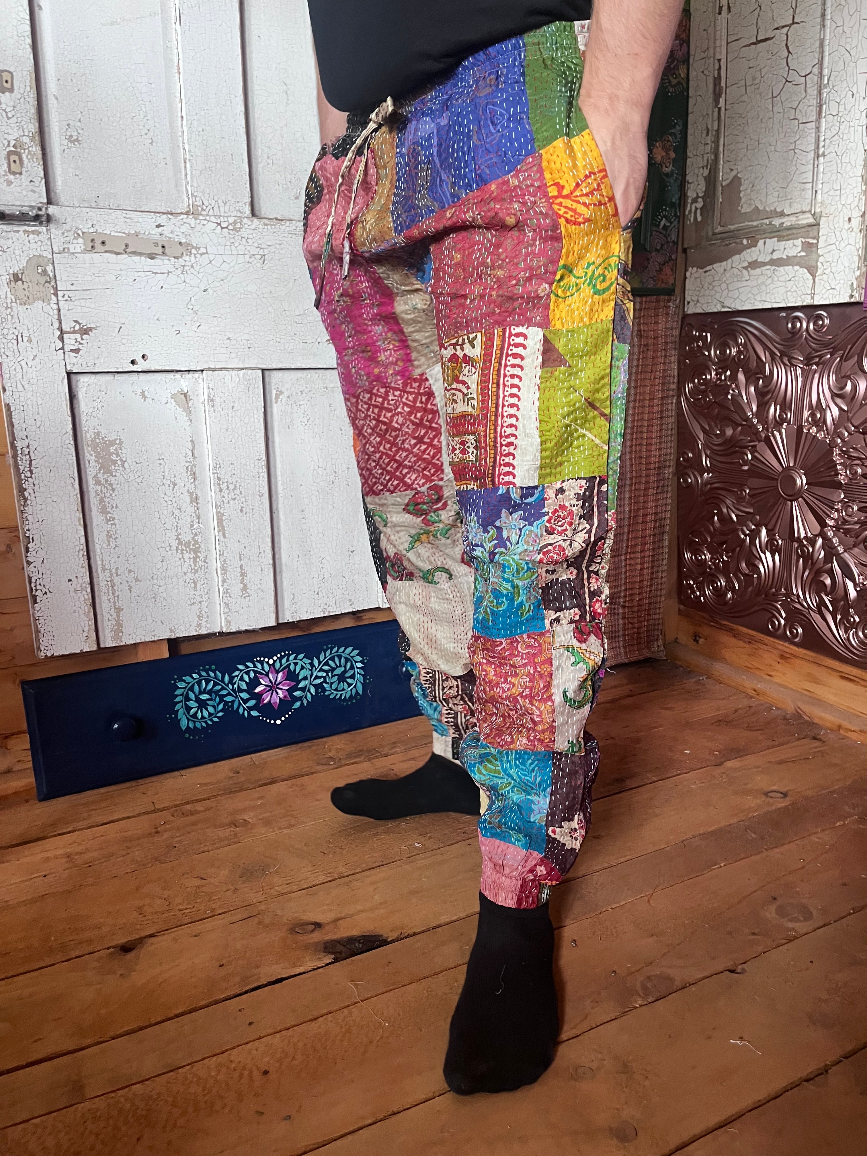 Kantha Patchwork trousers