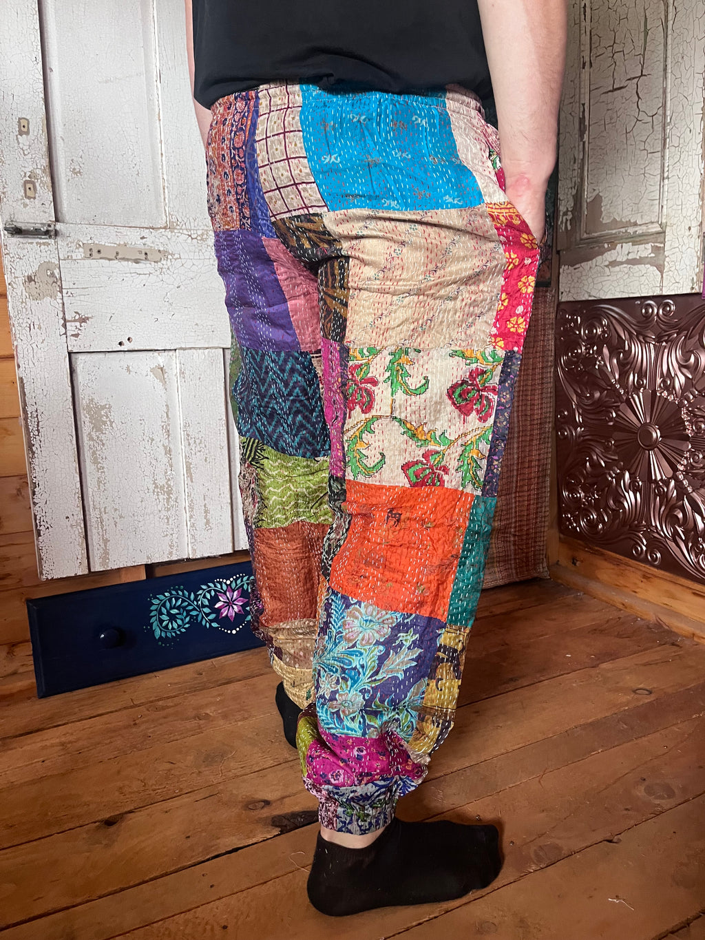 Kantha Patchwork trousers