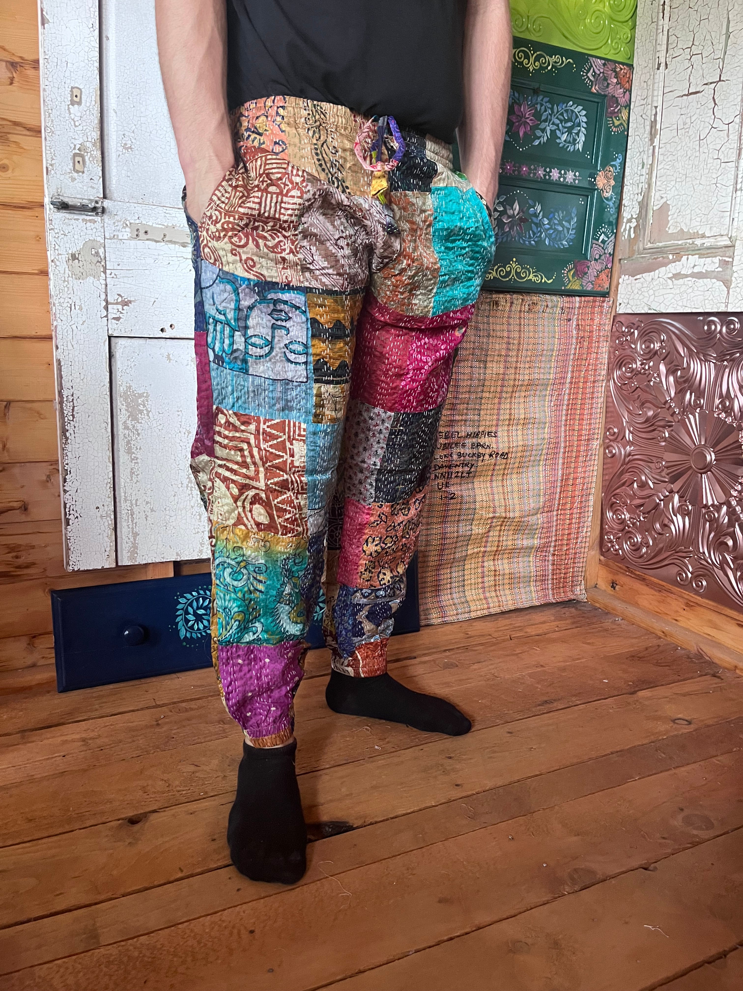 Kantha Patchwork trousers