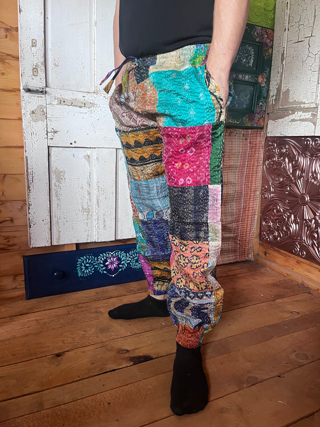 Kantha Patchwork trousers