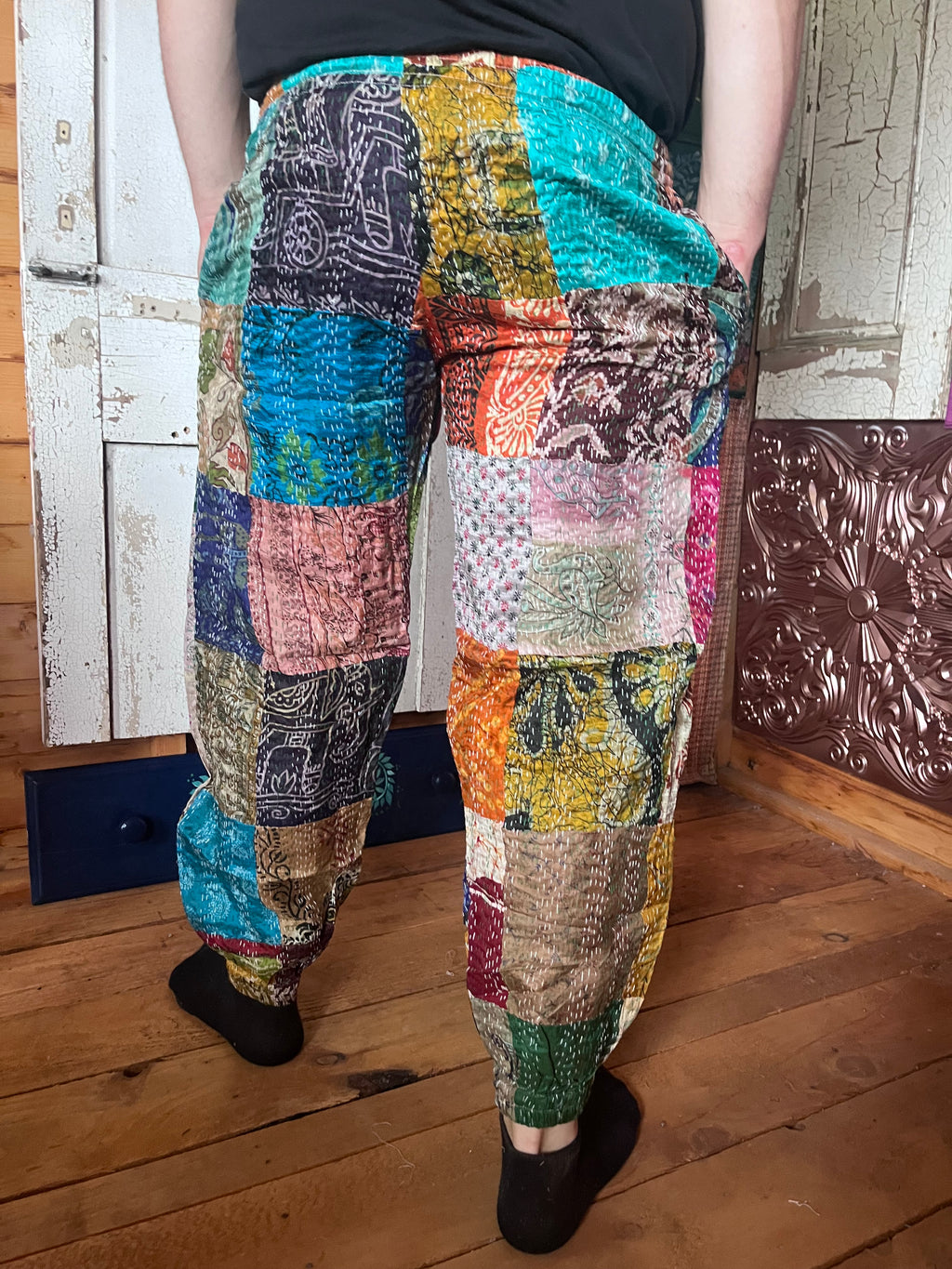 Kantha Patchwork trousers