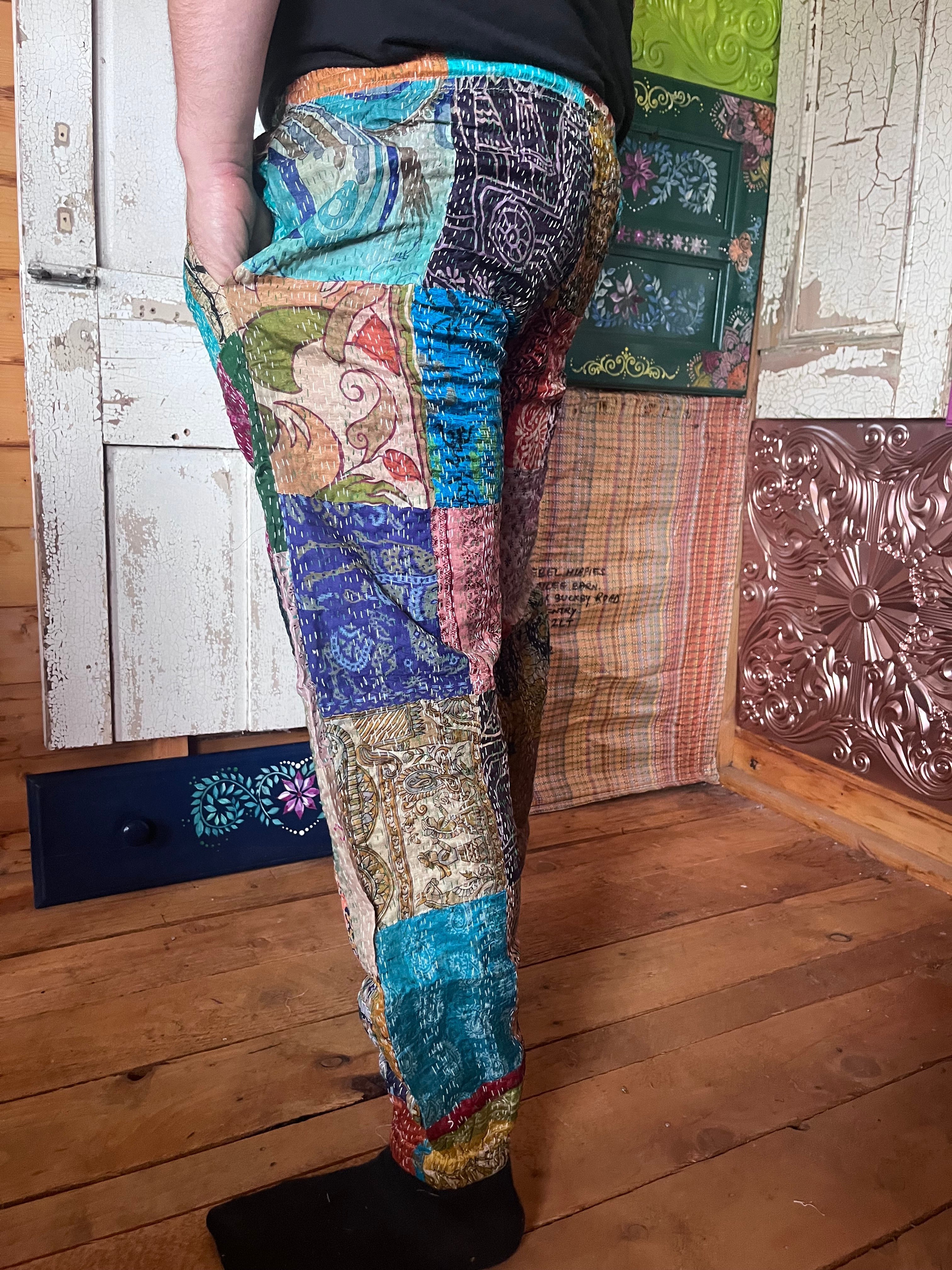 Kantha Patchwork trousers