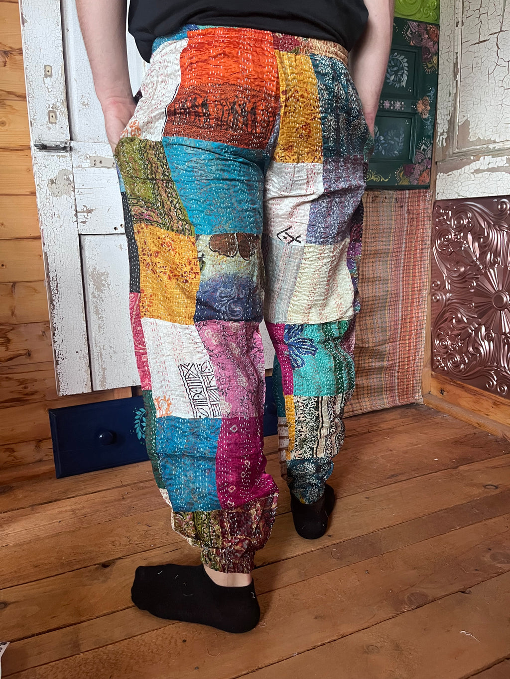 Kantha Patchwork trousers