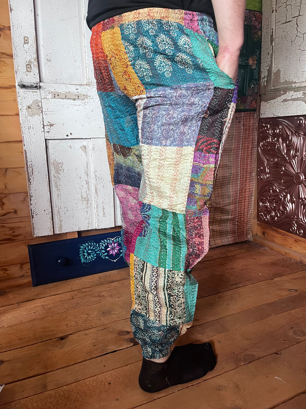 Kantha Patchwork trousers