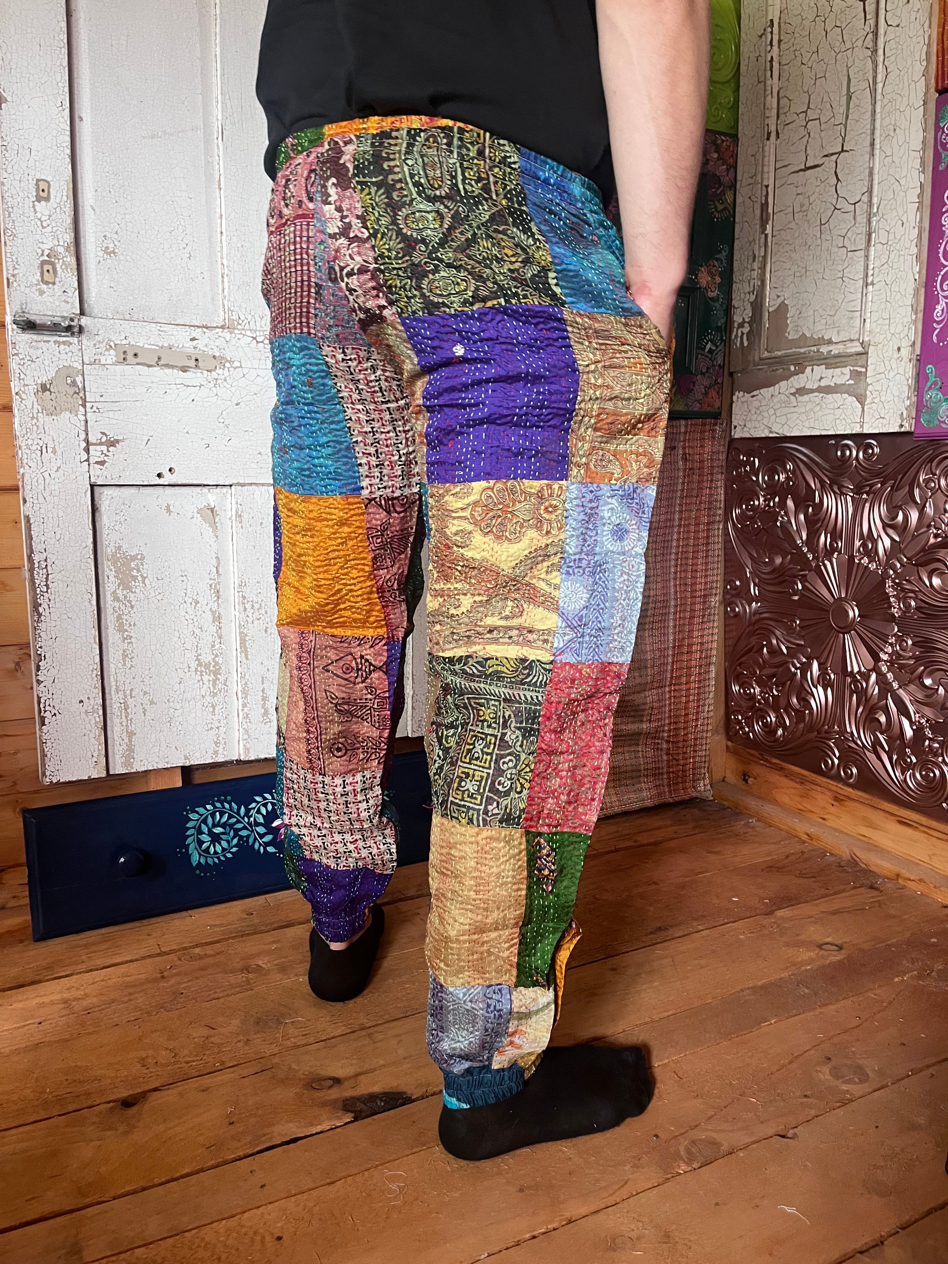 Kantha Patchwork trousers