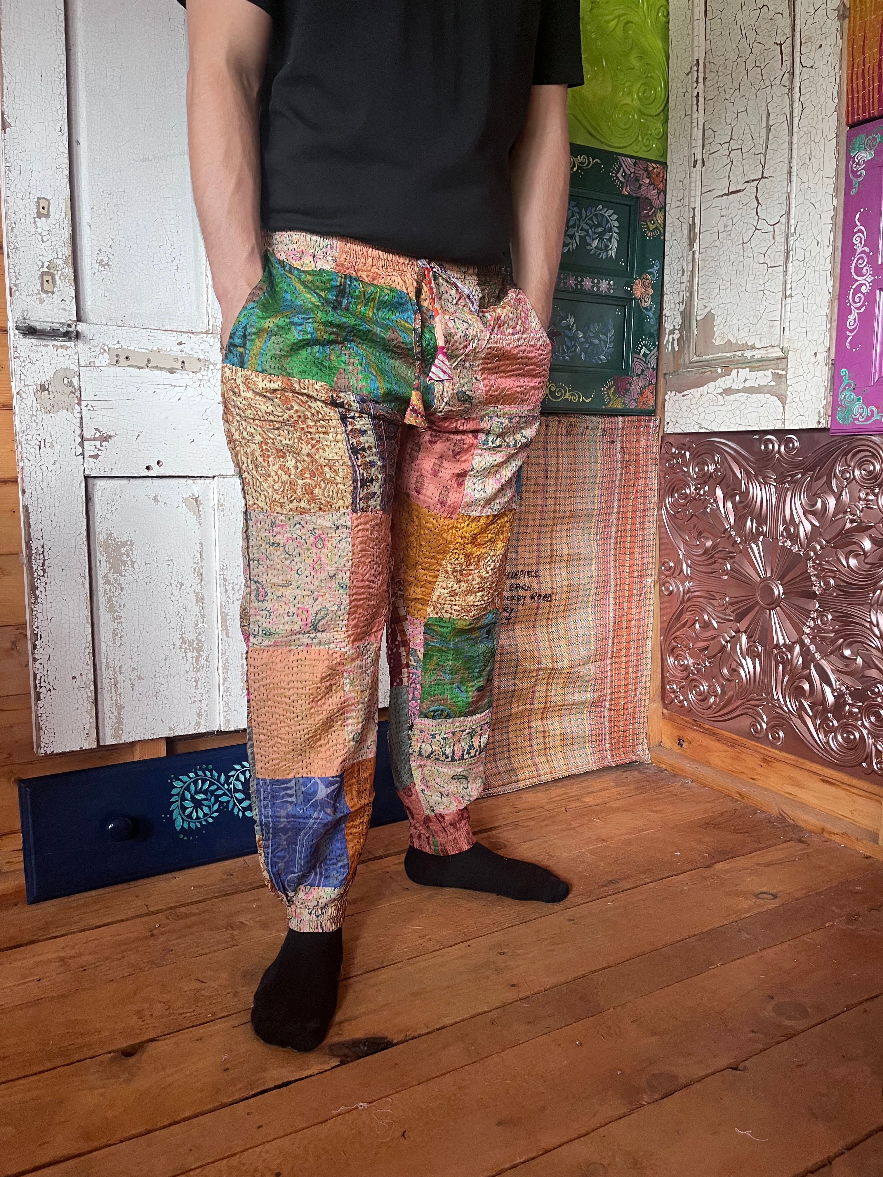 Kantha Patchwork trousers