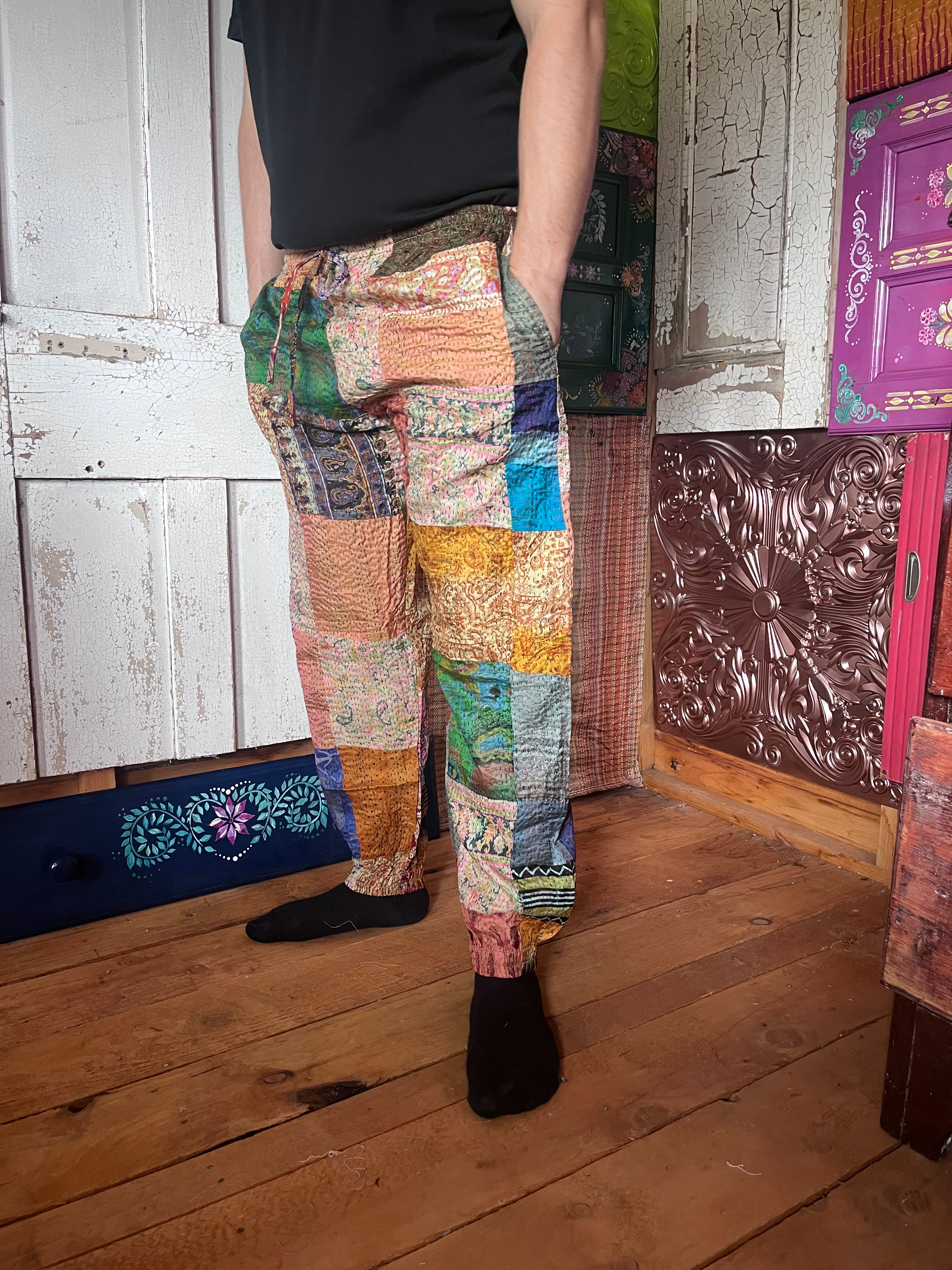 Kantha Patchwork trousers
