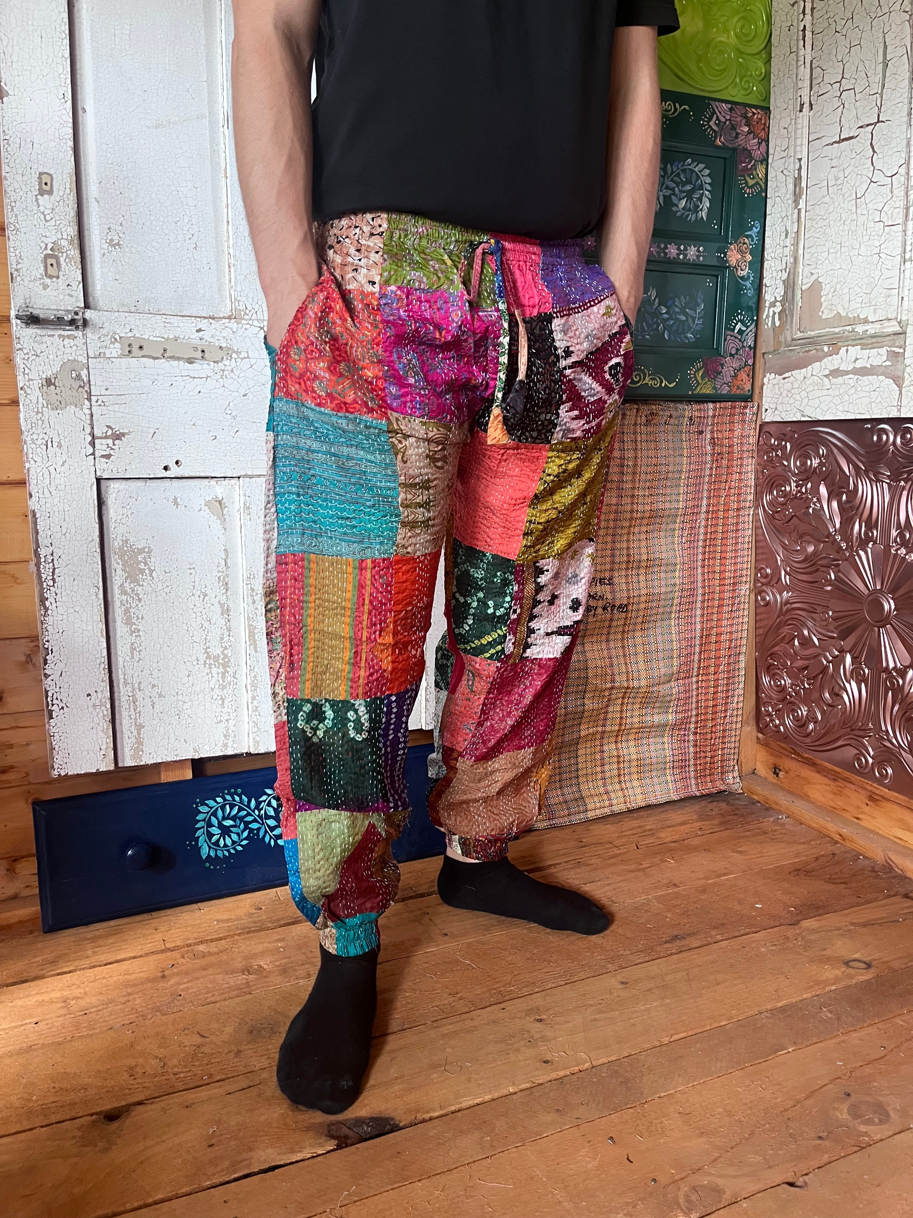 Kantha Patchwork trousers