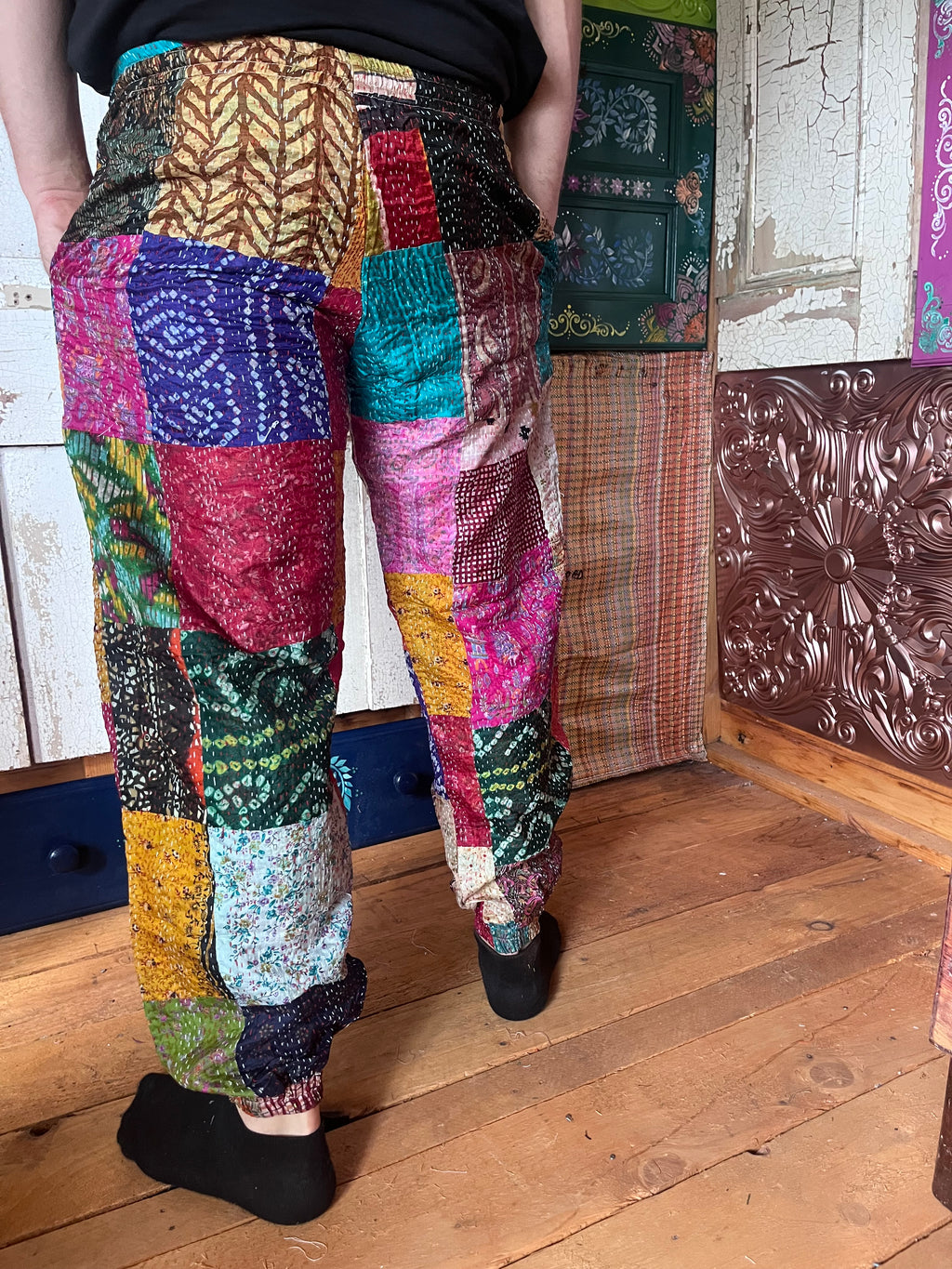 Kantha Patchwork trousers
