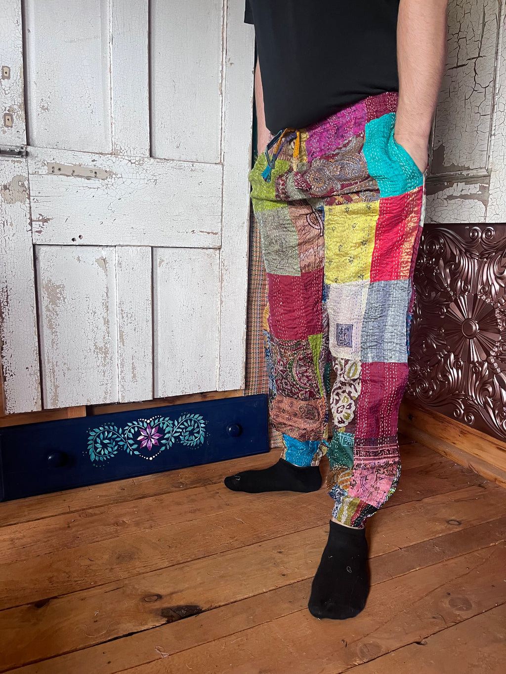 Kantha Patchwork trousers