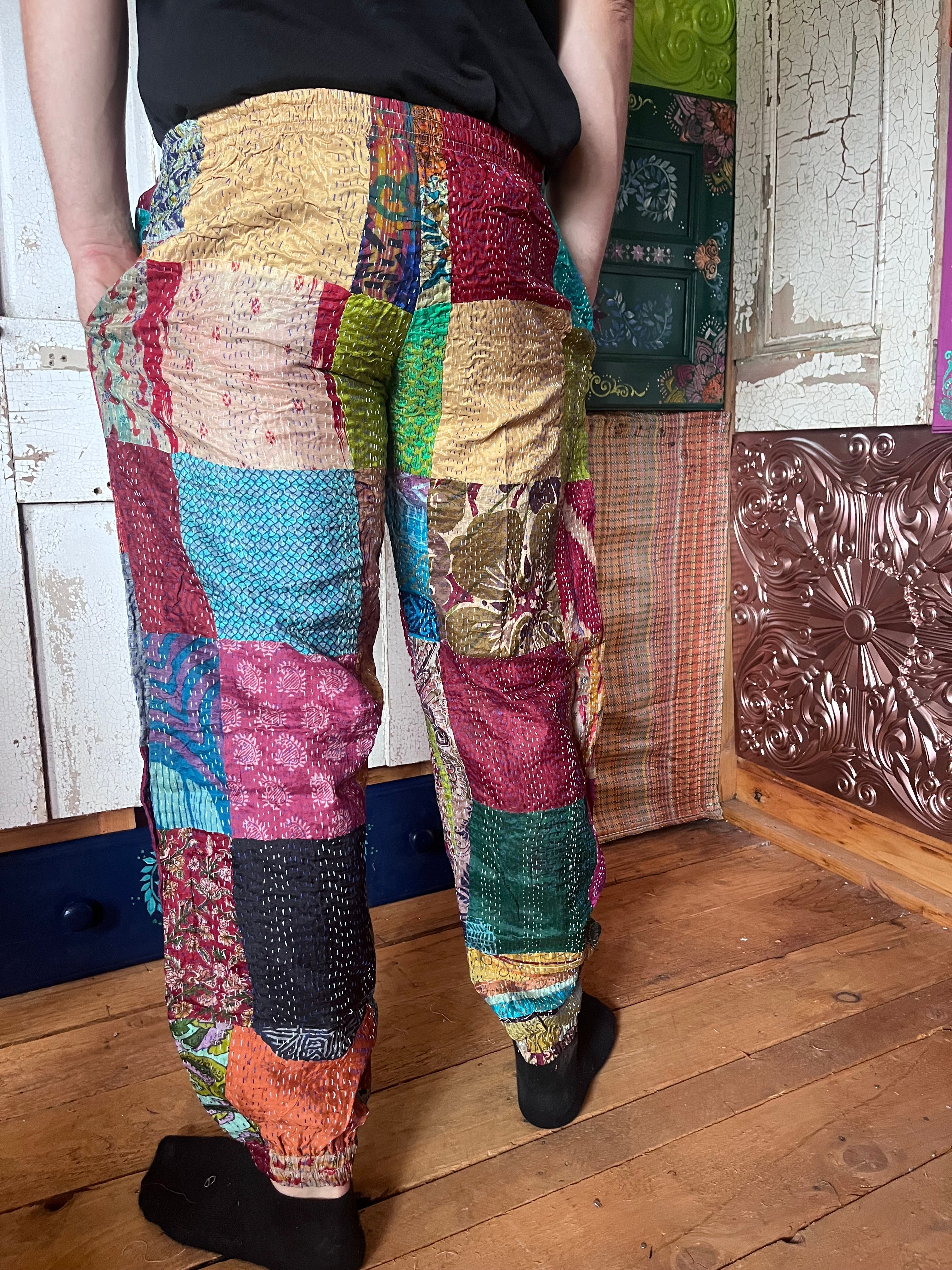Kantha Patchwork trousers