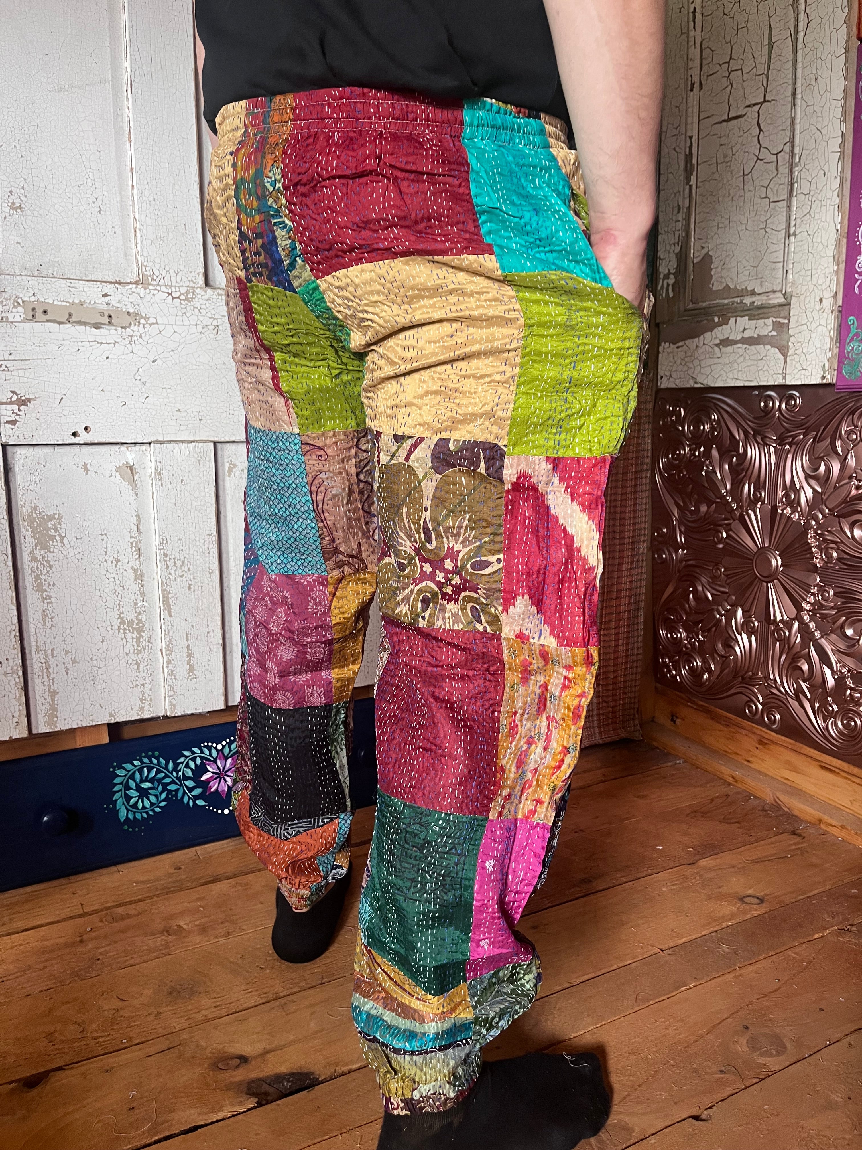 Kantha Patchwork trousers