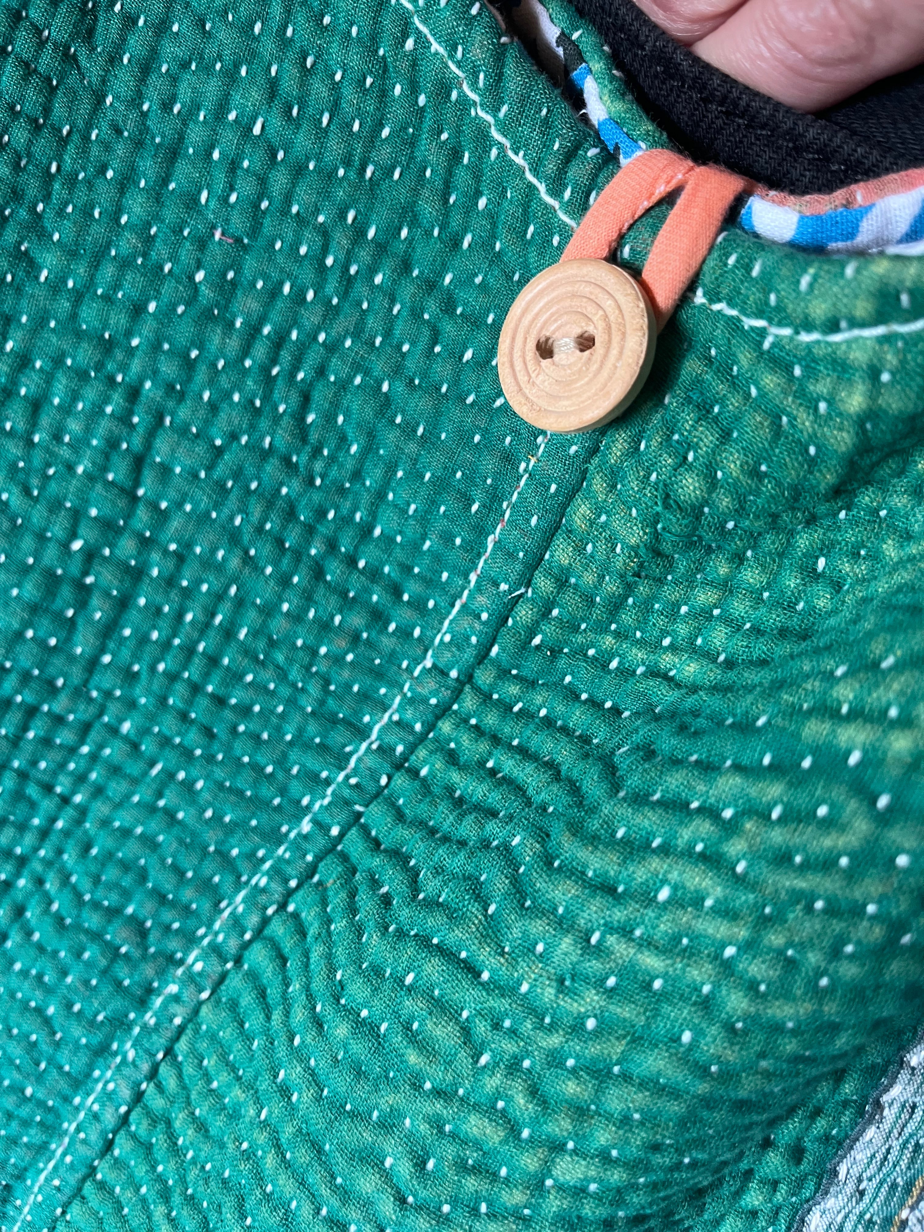 Kantha Crossbody Weekend Bag