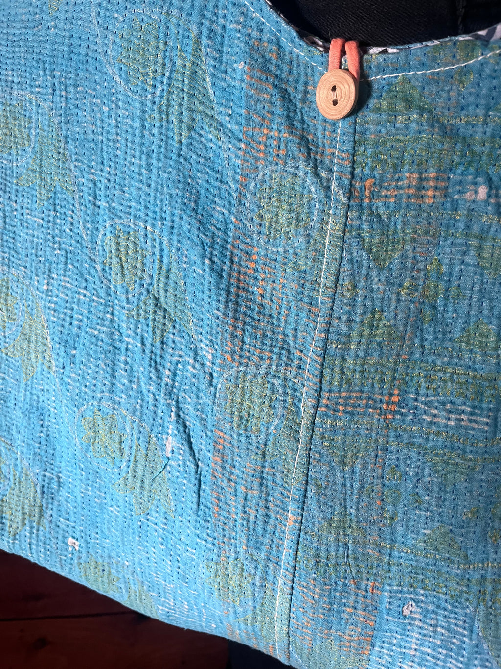 Kantha Crossbody Weekend Bag