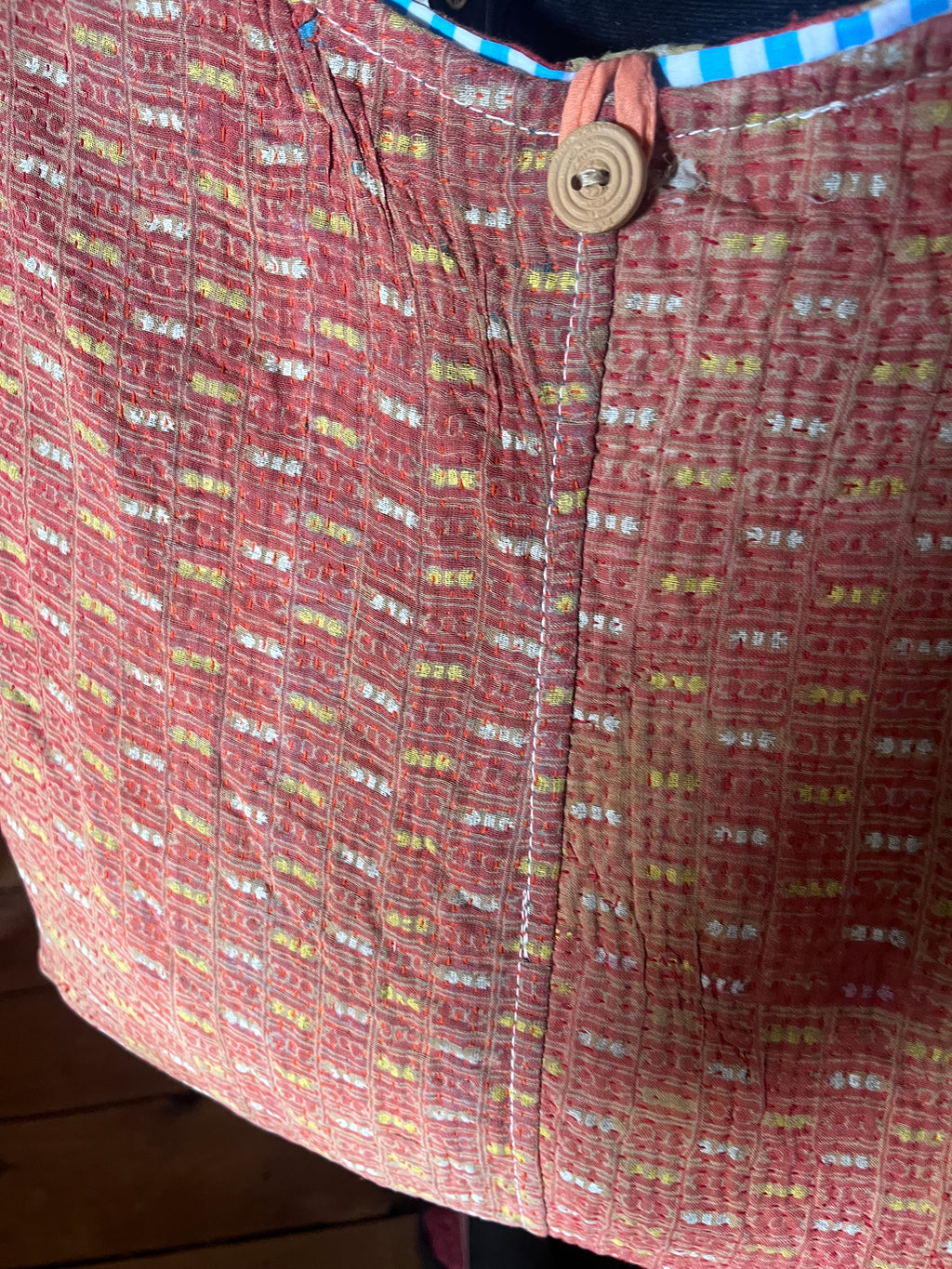 Kantha Crossbody Weekend Bag