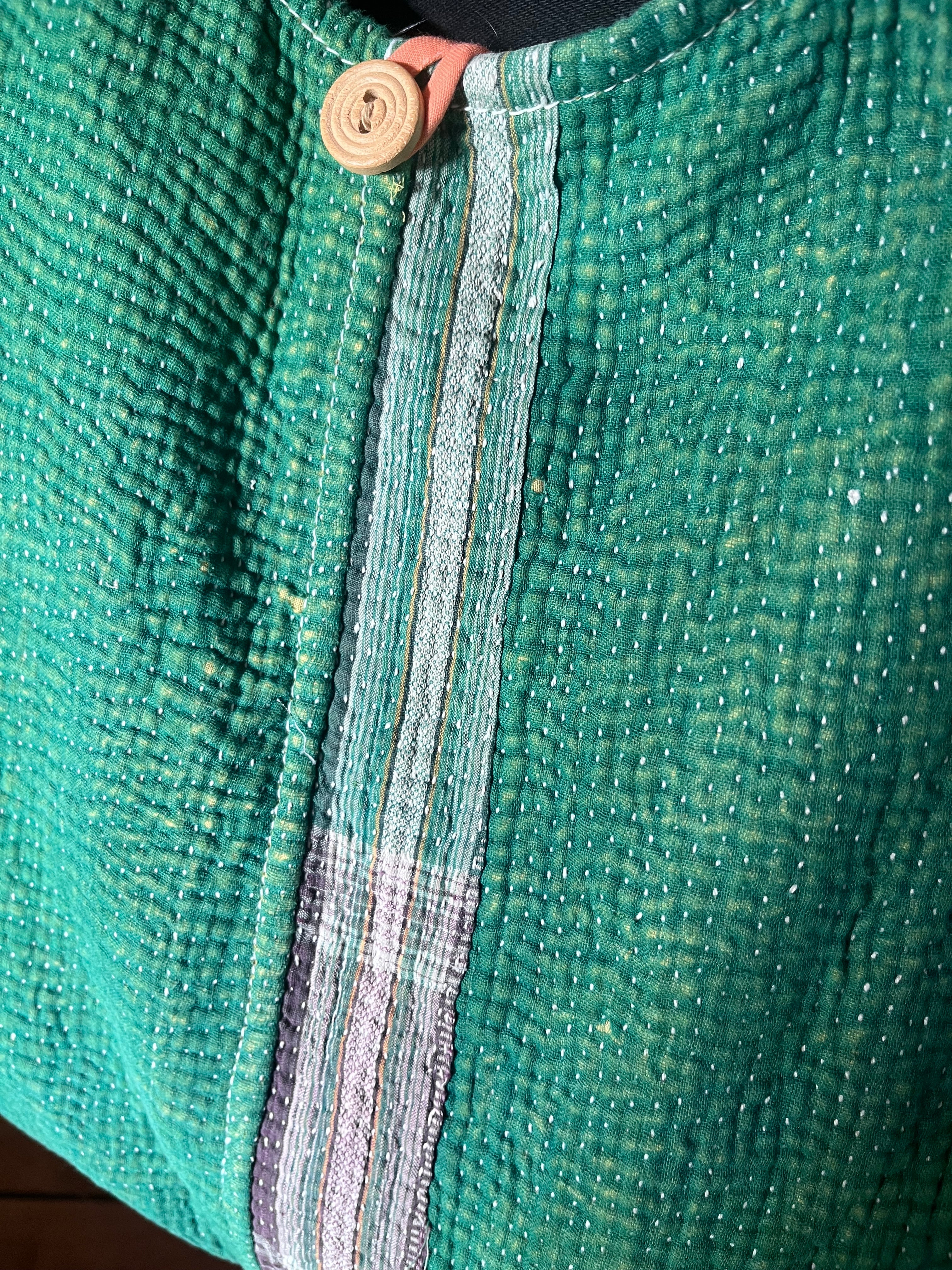 Kantha Crossbody Weekend Bag