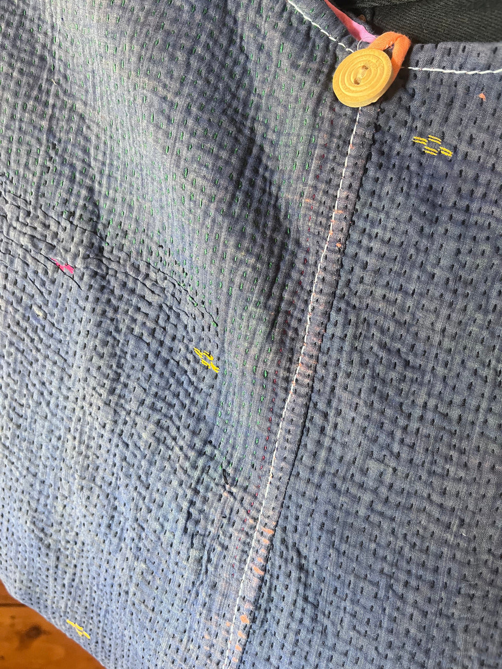 Kantha Crossbody Weekend Bag