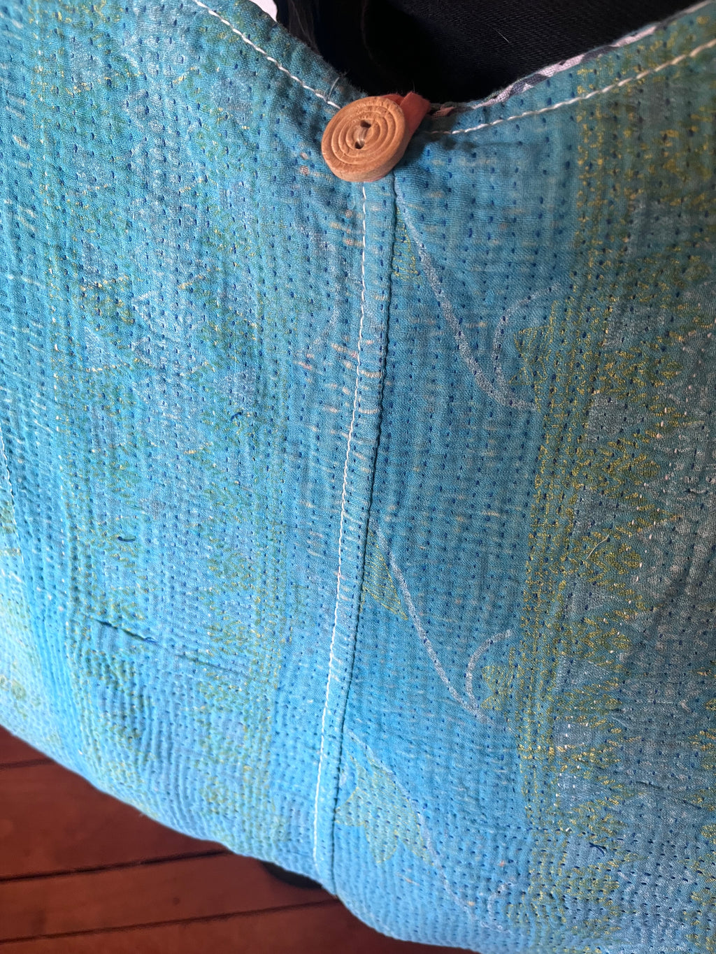 Kantha Crossbody Weekend Bag