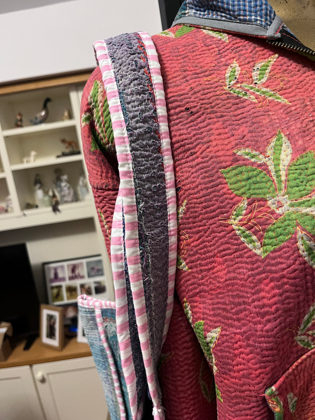 Kantha Trimmed Tote Bag