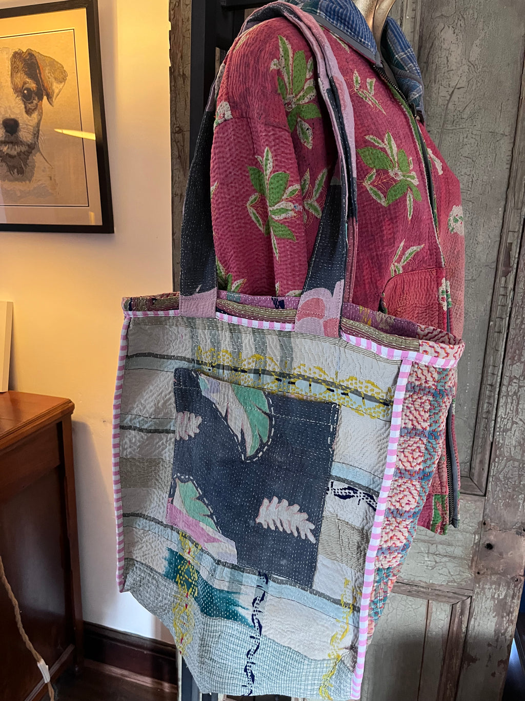 Kantha Tote Bag