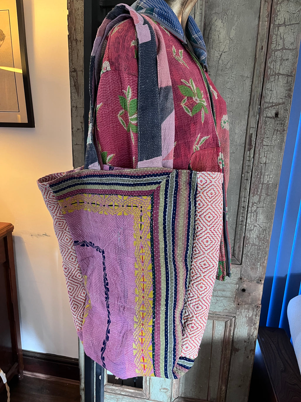 Kantha Tote Bag