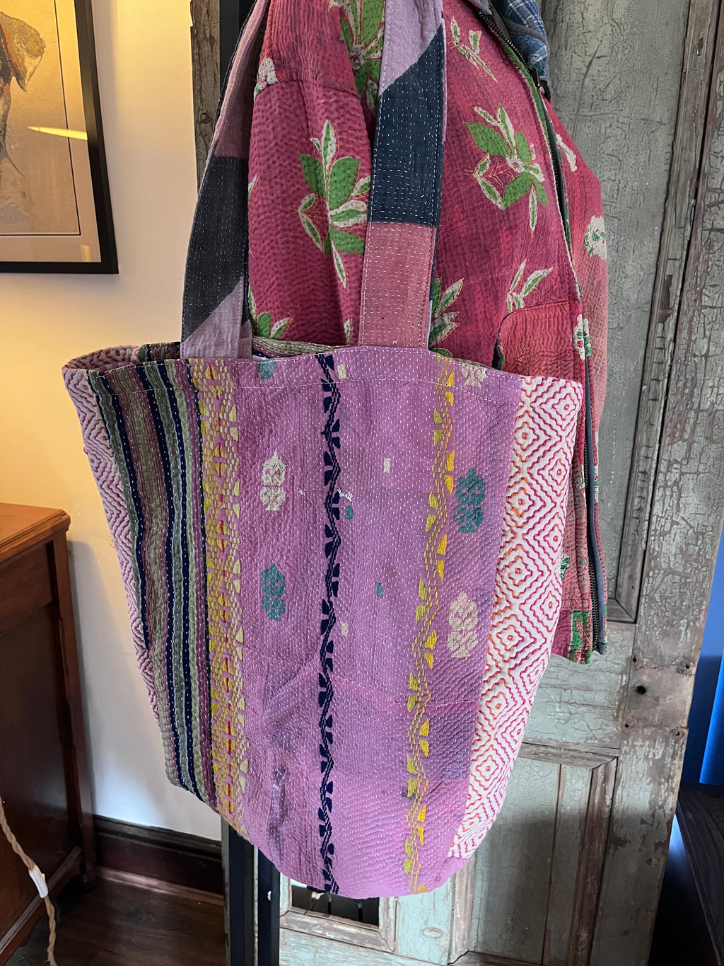 Kantha Tote Bag