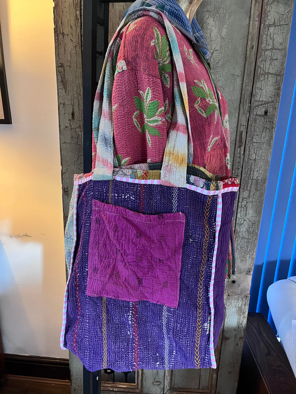 Kantha Tote Bag