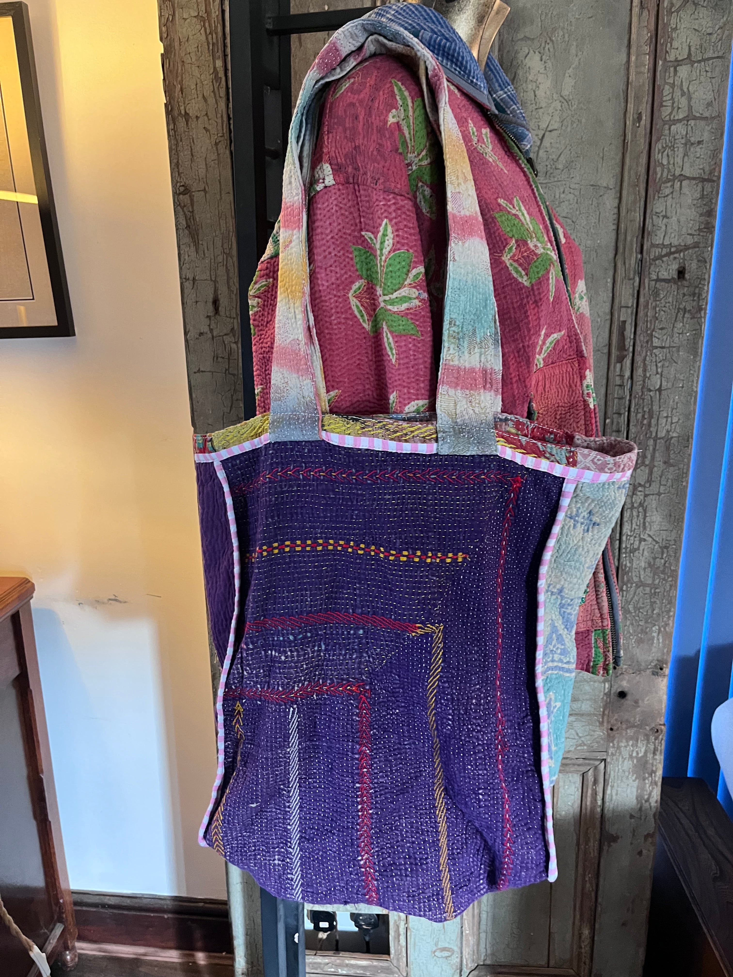Kantha Tote Bag