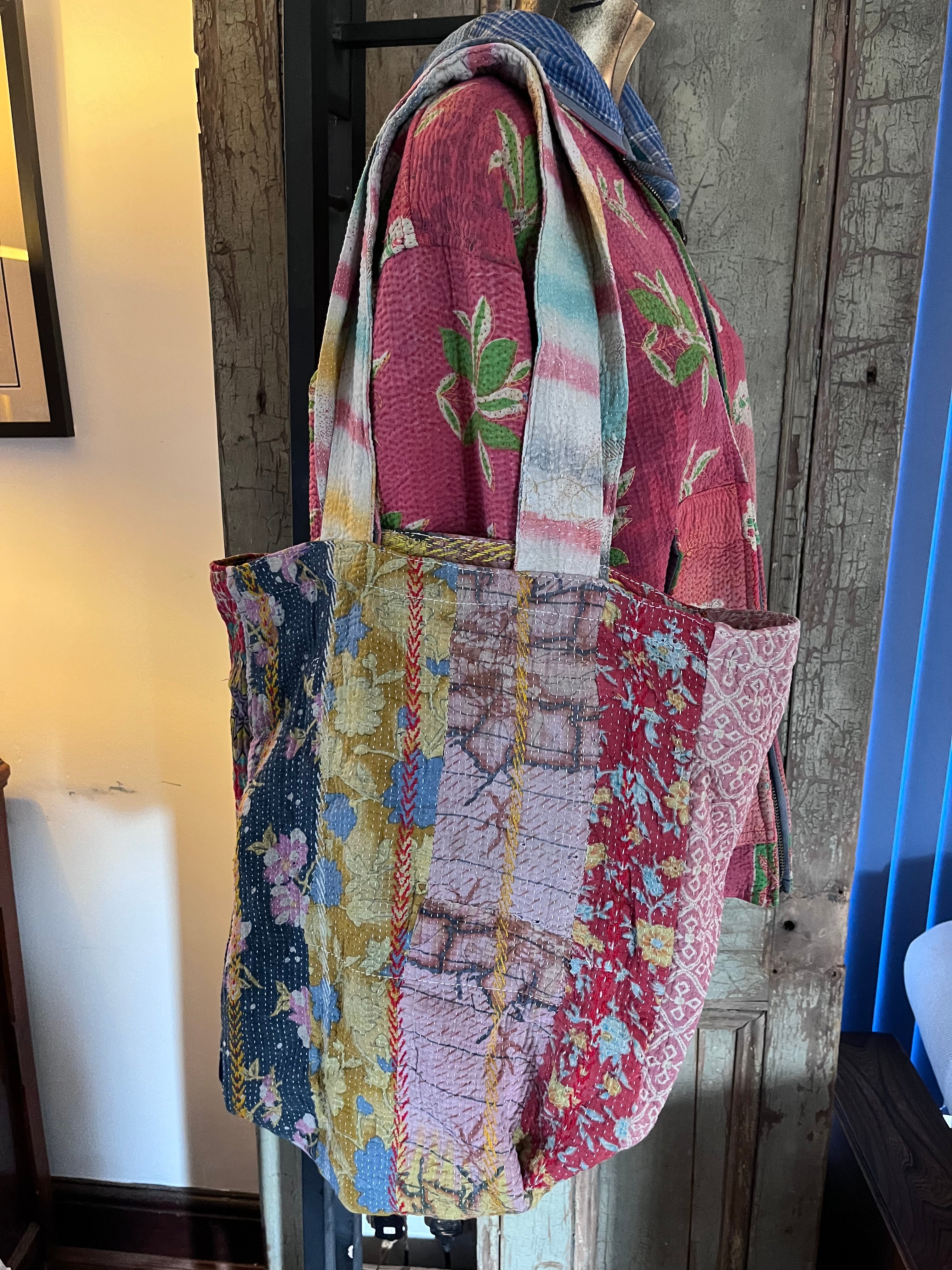 Kantha Tote Bag