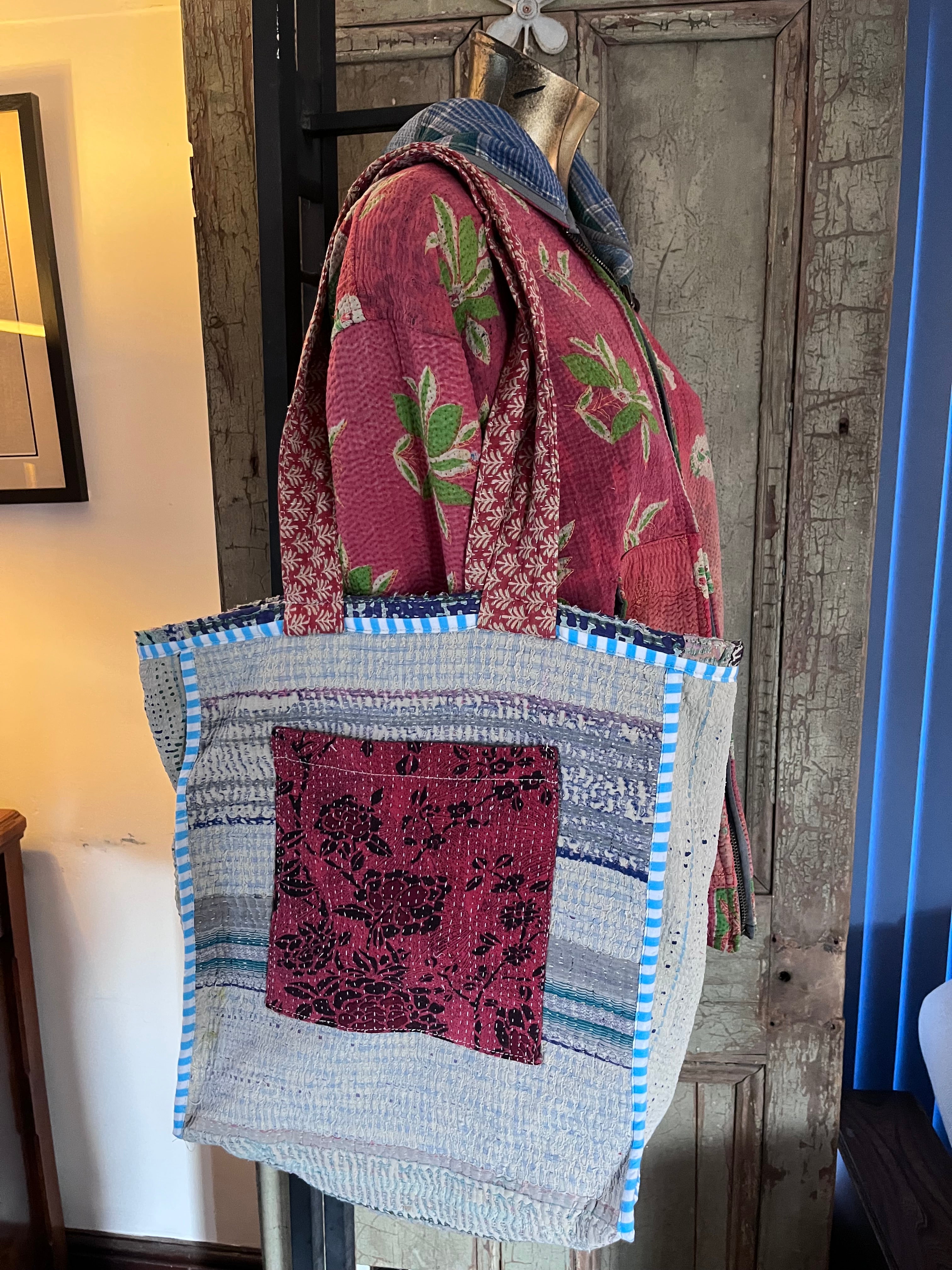 Kantha Tote Bag