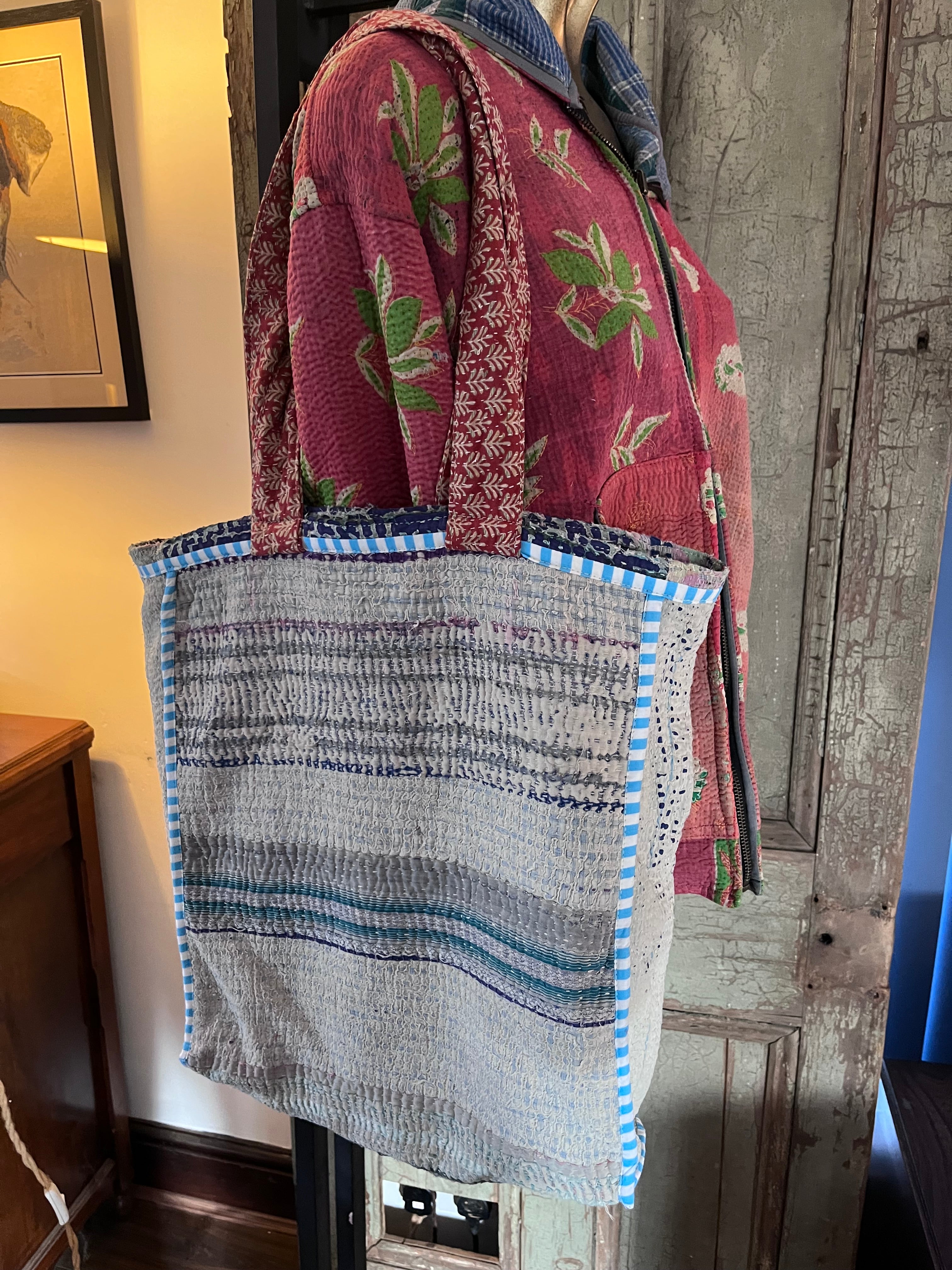 Kantha Tote Bag